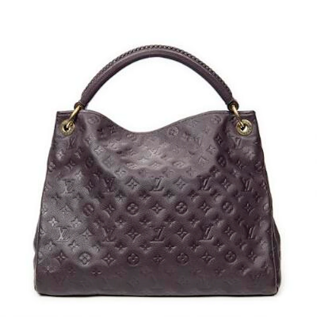 Louis Vuitton: An "Artsy" Bag in lilac monogram Empreinte leather