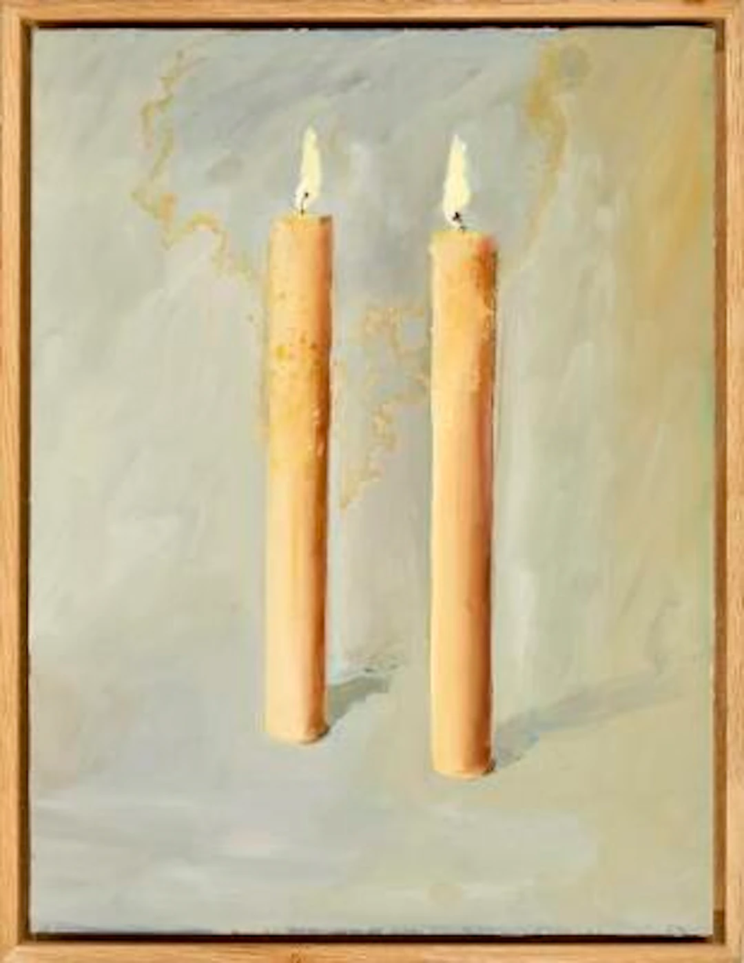 Anna Bjerger: "Candles", 2019. Signed, titled and dated on the reverse.