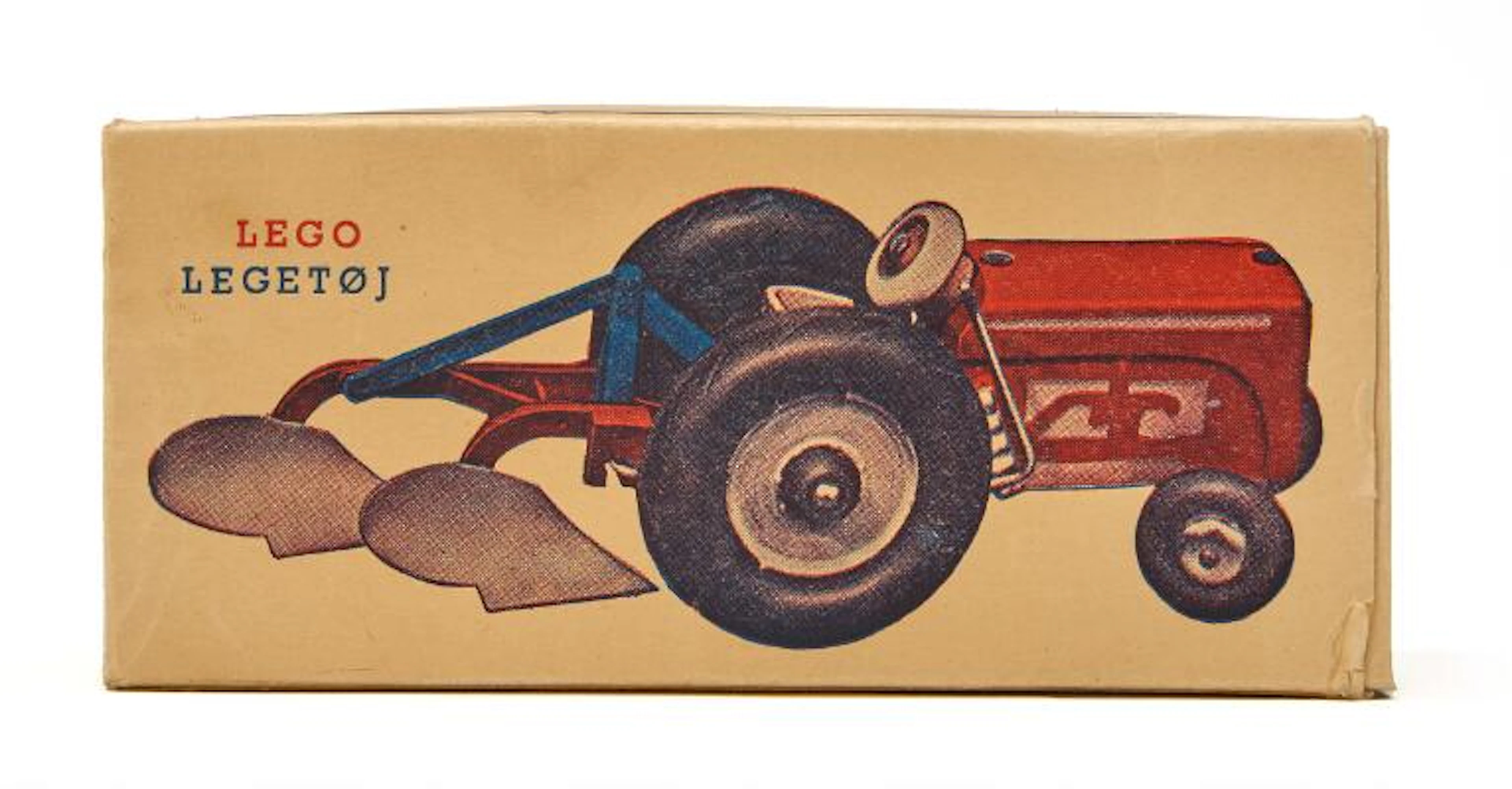 LEGO: A plastic plough in original case. L. 9 cm. – Bruun Rasmussen Auctioneers