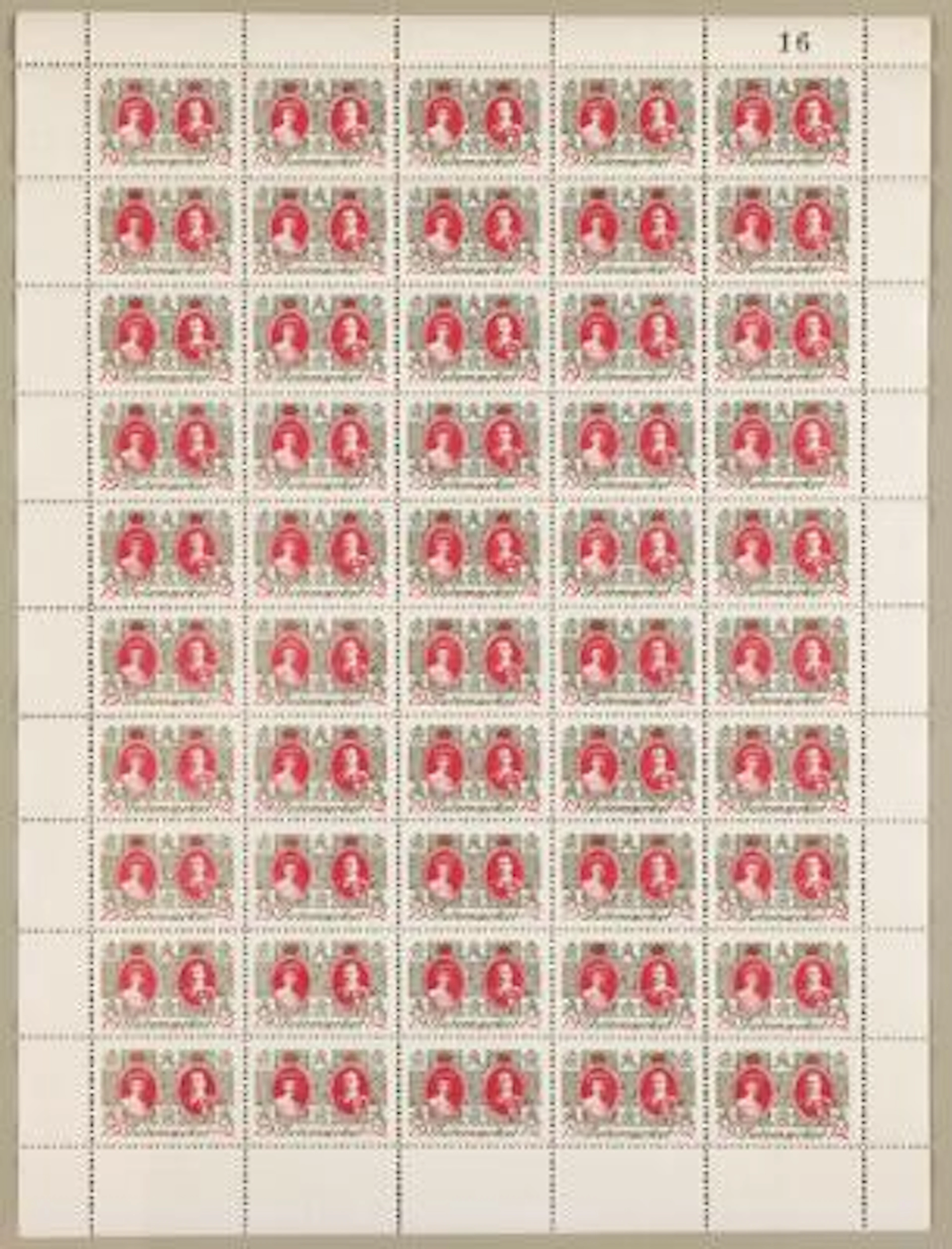 Christmas sheets. 1912-1951/50. Collection full sheets, not complete