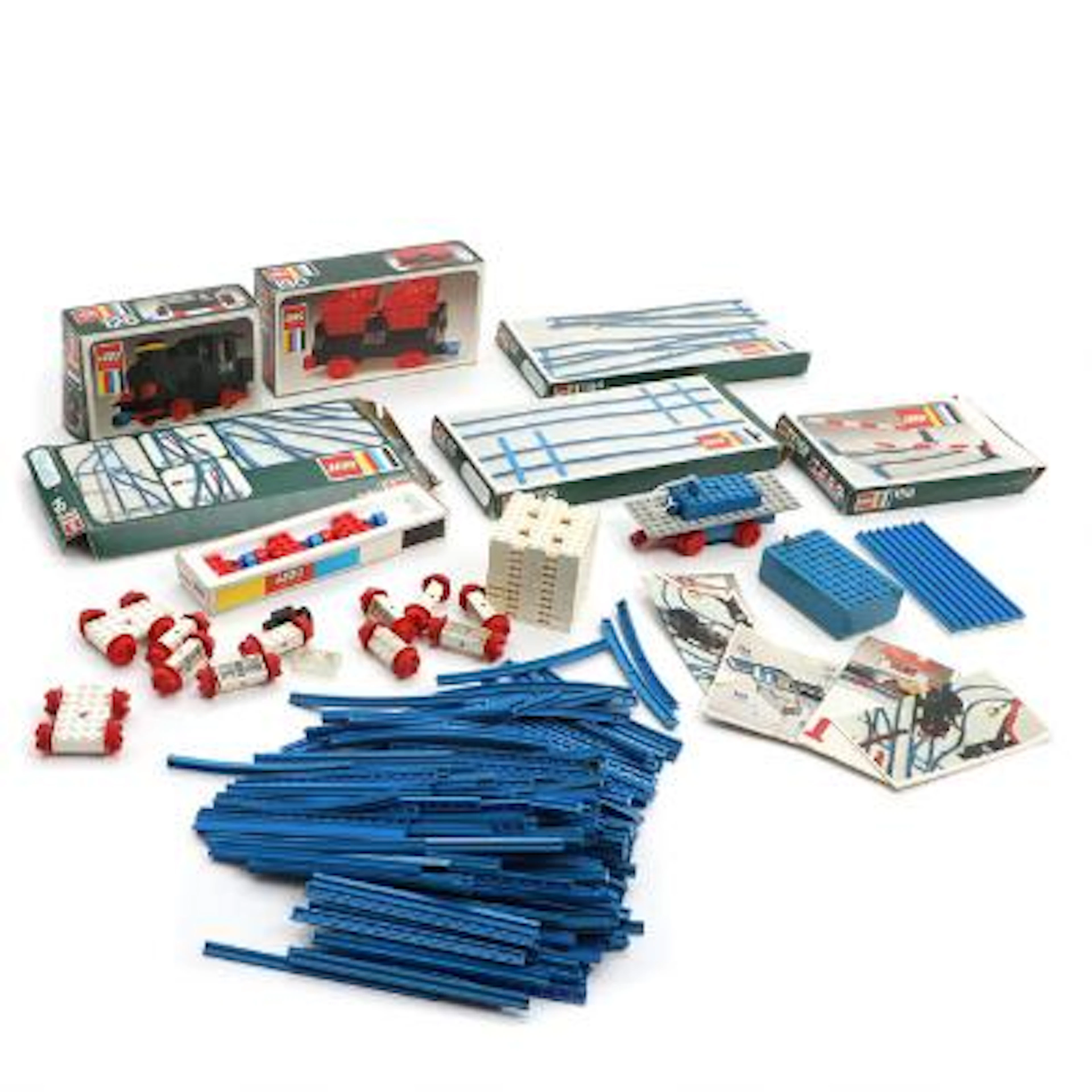 LEGO: "LEGO system" a.o. A selection of building sets comprising no.