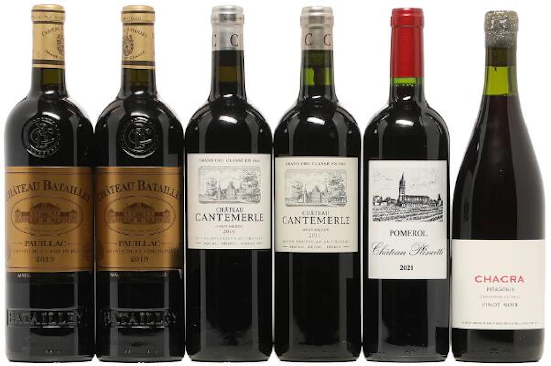 2 bts. Château Batailley, Pauillac. 5. Cru Classé 2019 A (hf/in).