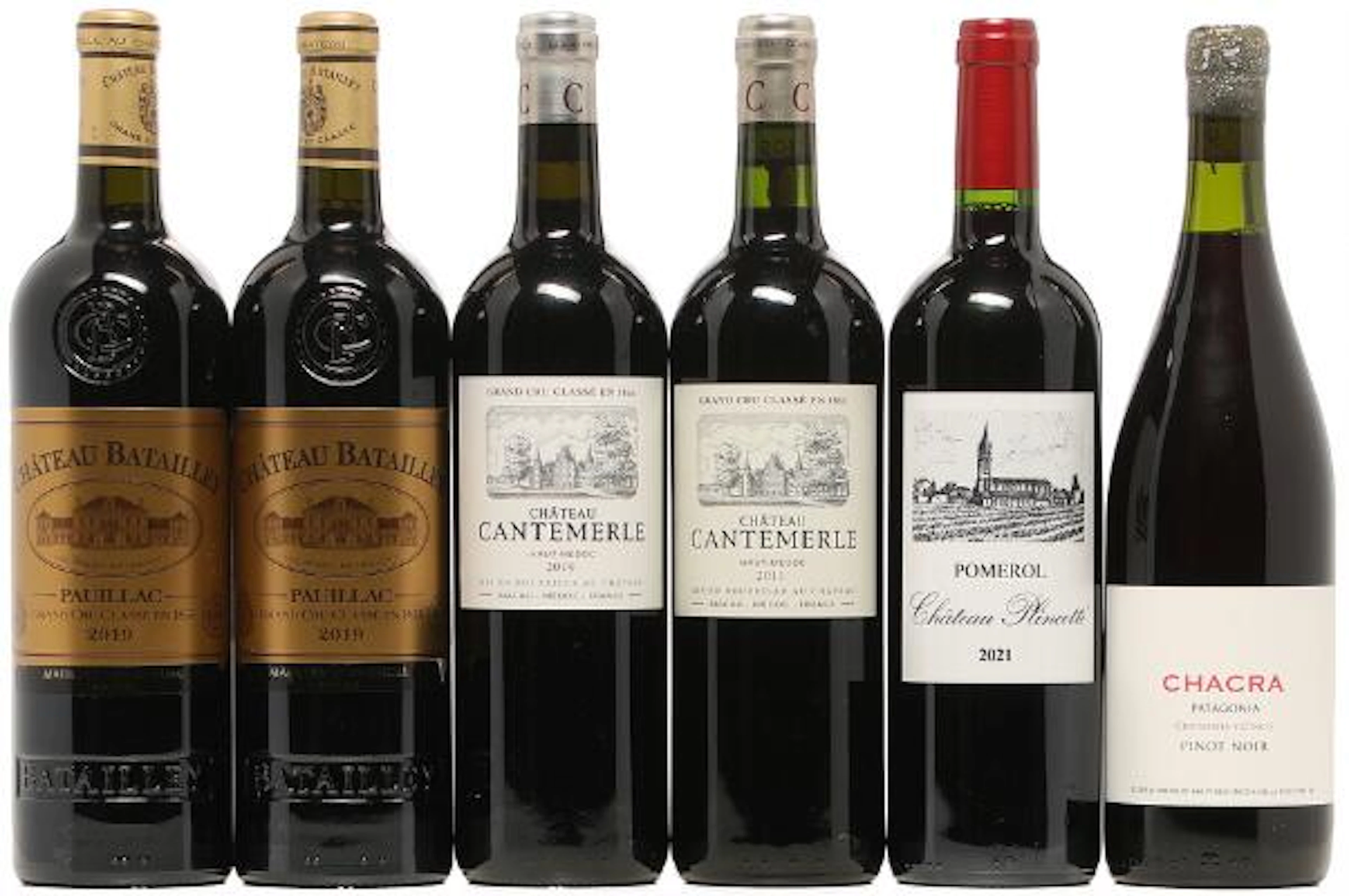 2 bts. Château Batailley, Pauillac. 5. Cru Classé 2019 A (hf/in).