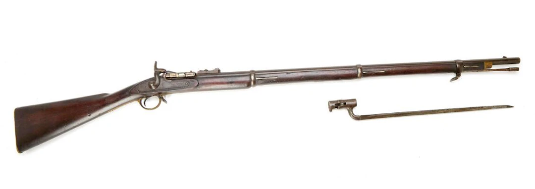 Enfield M/1853/66 no. 939 in calibre 577 with bayonet. – Bruun Rasmussen