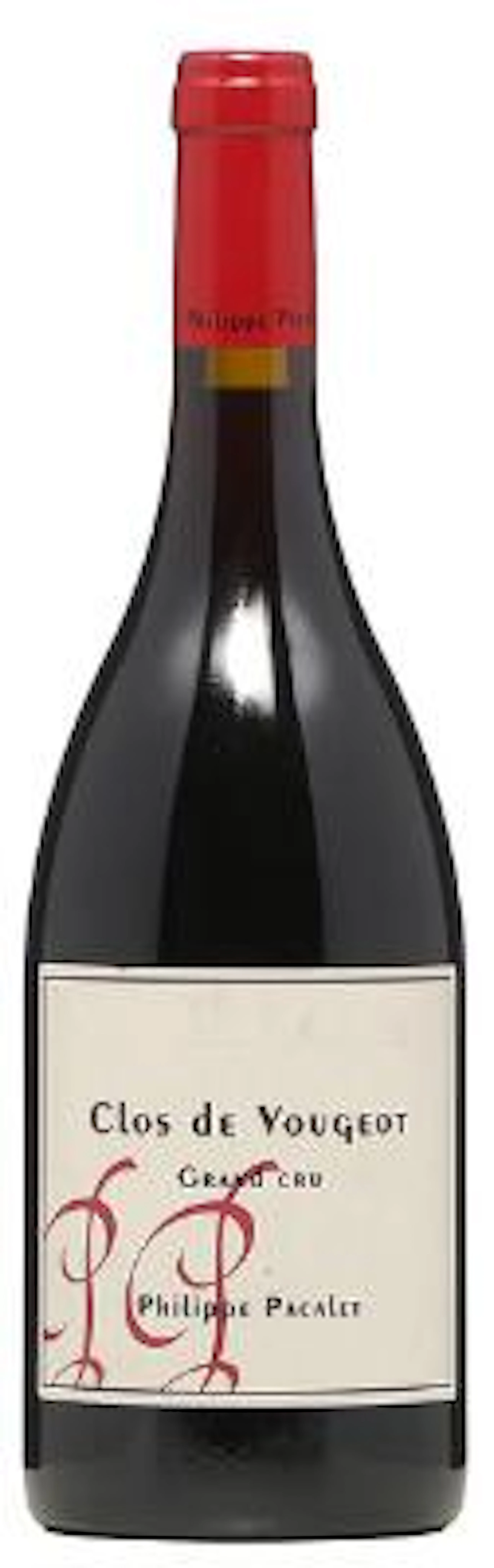 1 bt. Clos Vougeot Grand Cru, Philippe Pacalet 2016 A (hf/in). – Bruun