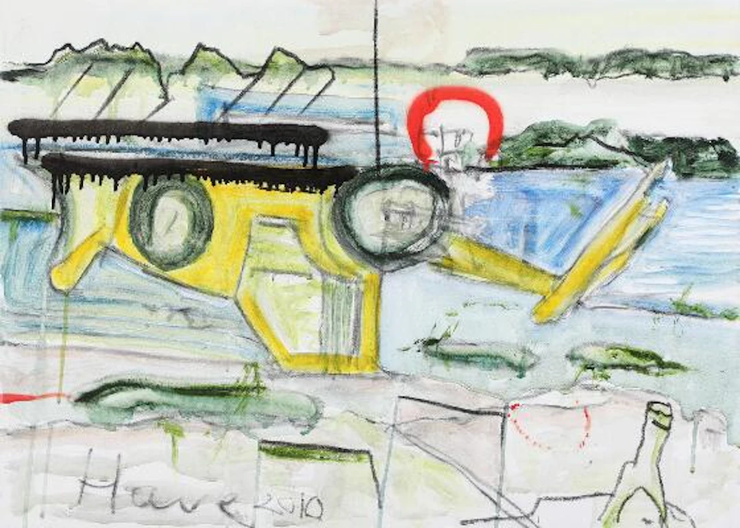 Henrik Have: Untitled, 2010. Signed Henrik Have, 2010. Oil on canvas.