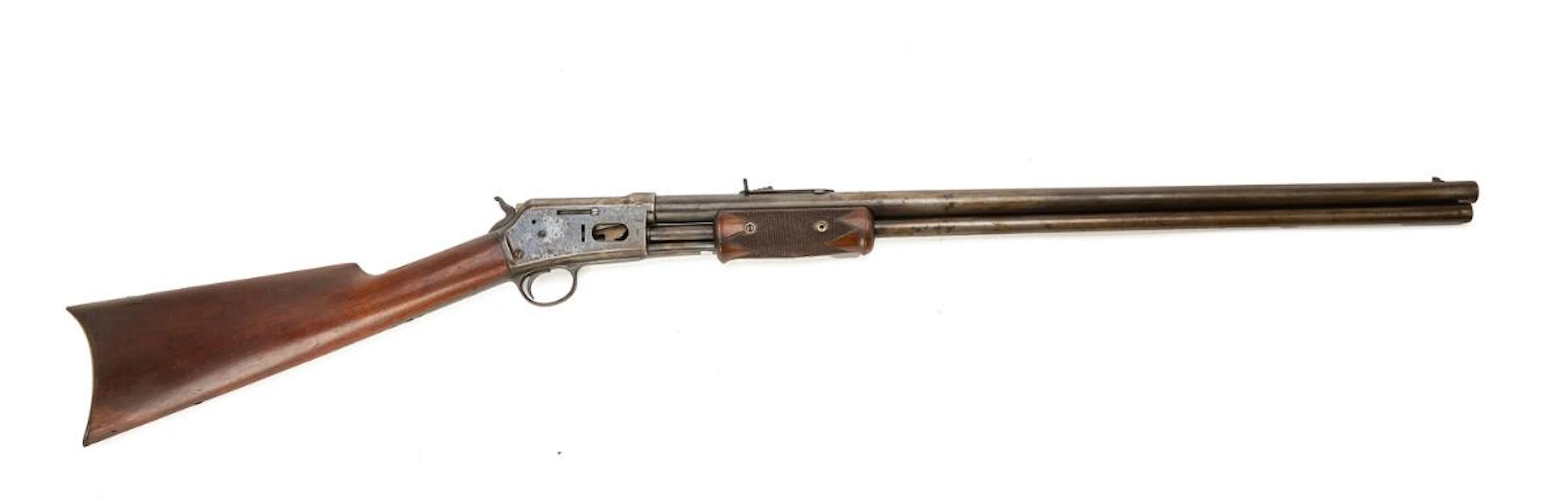 Colt M/1884 lighting repeating rifle no. 32019 in caliber 44-40 Winchester.