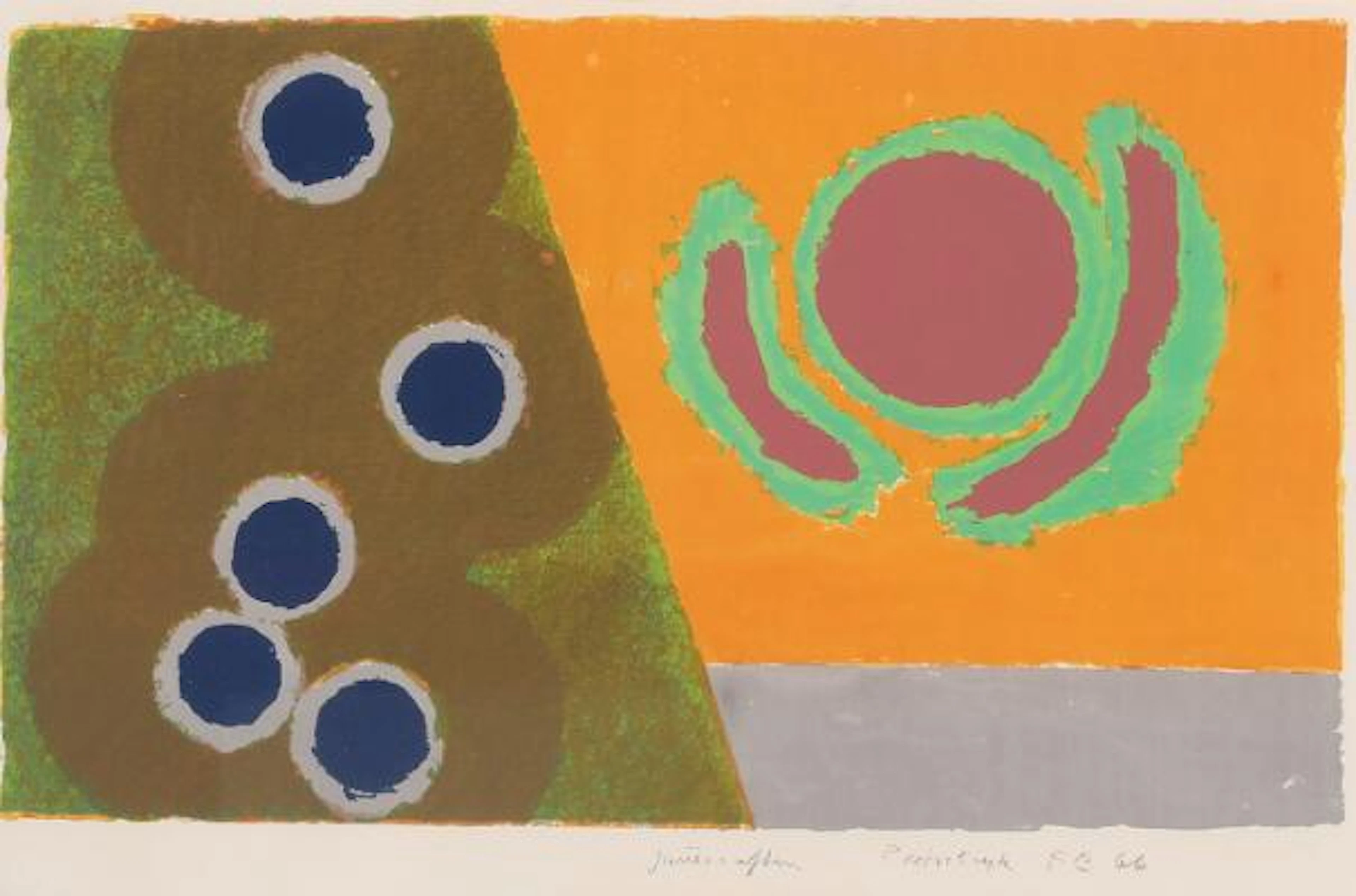 Frede Christoffersen: "January Evening" and "February Evening". Signed