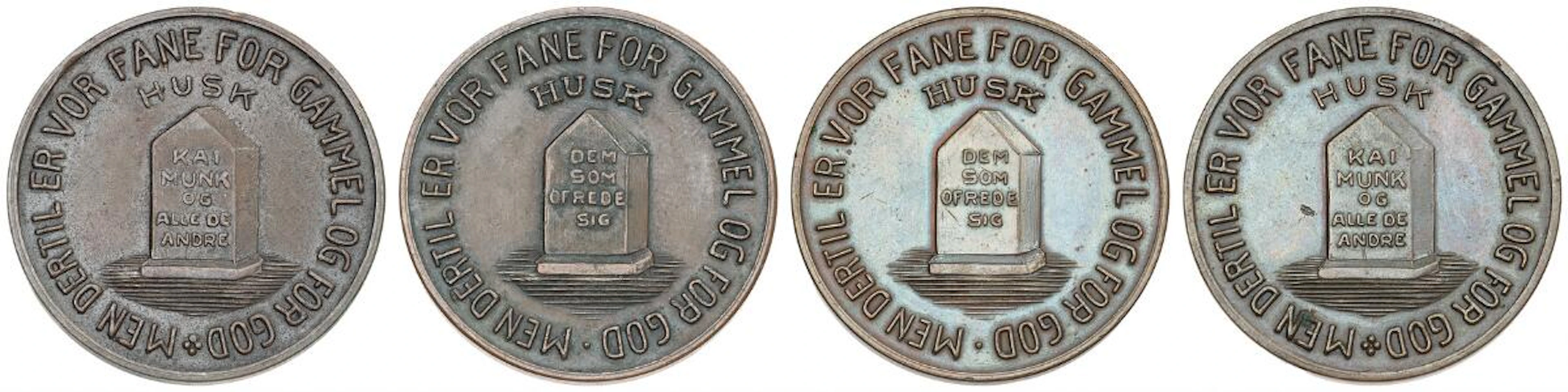 Propaganda medals from World War II, the resistance movement, "Kai
