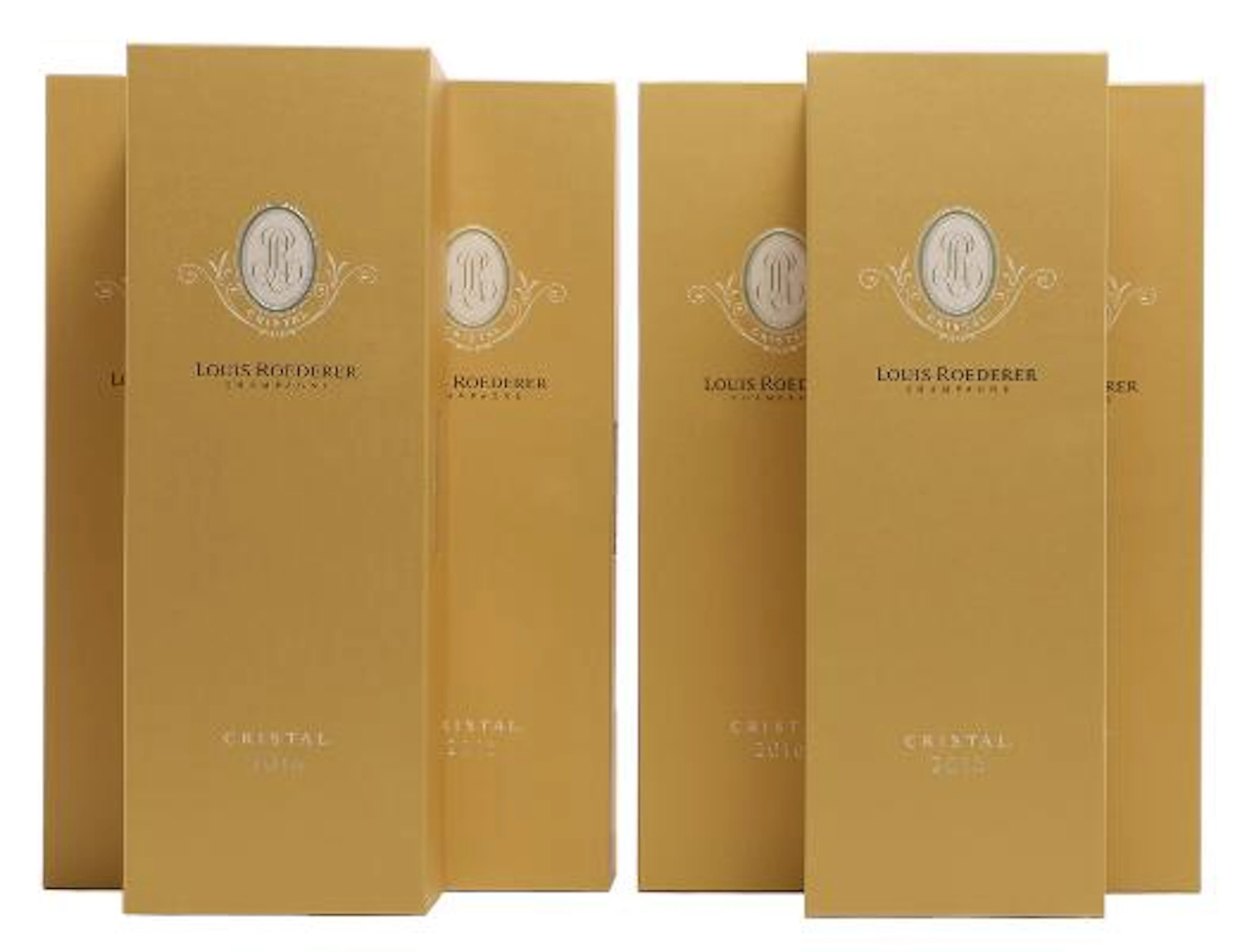 6 bts. Champagne "Cristal", Louis Roederer 2016 A (hf/in). Oc. – Bruun
