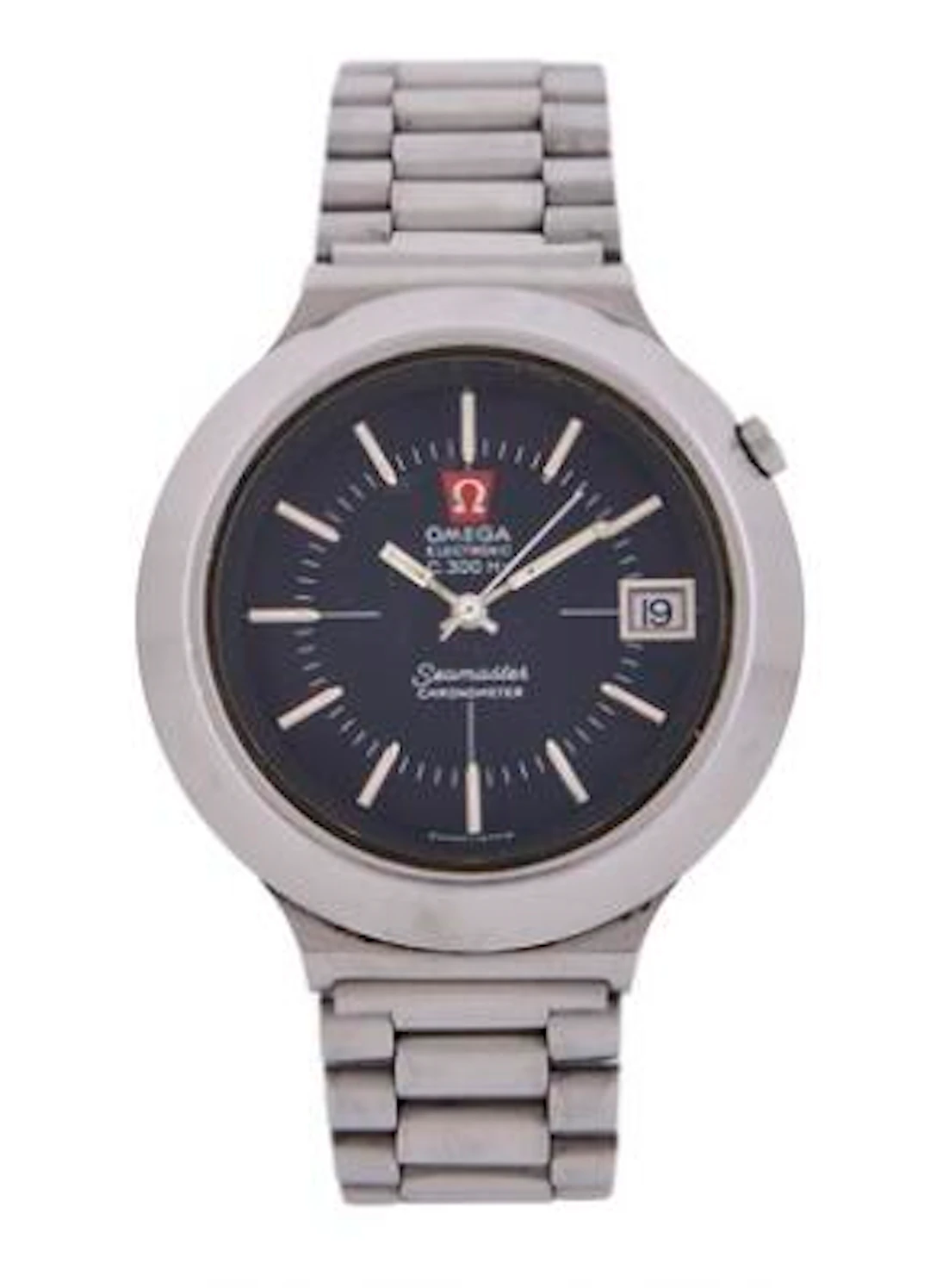 Omega: Seamaster Chronometer of steel, ref. 198.012. Electronic tuning