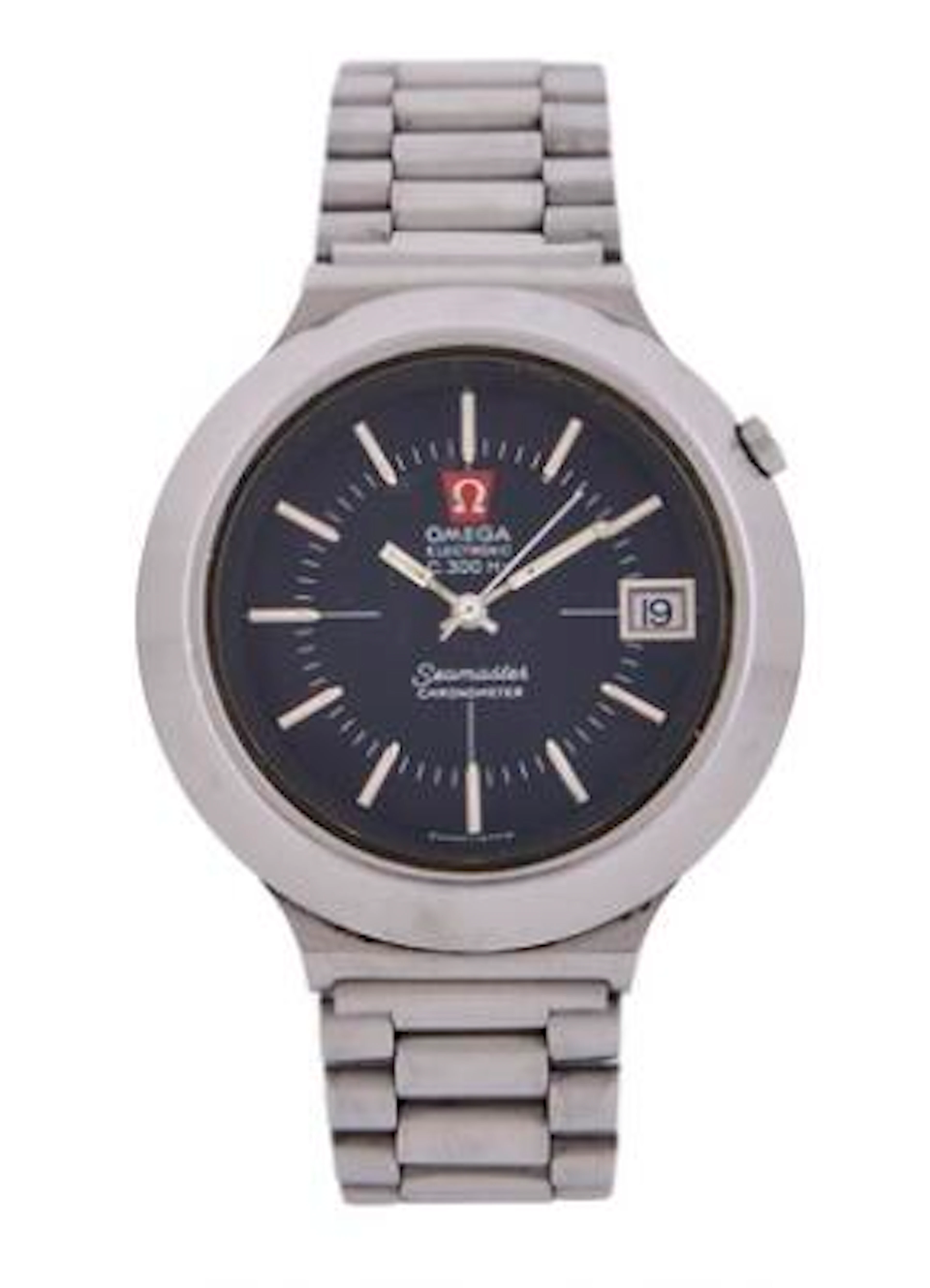 Omega: Seamaster Chronometer of steel, ref. 198.012. Electronic tuning