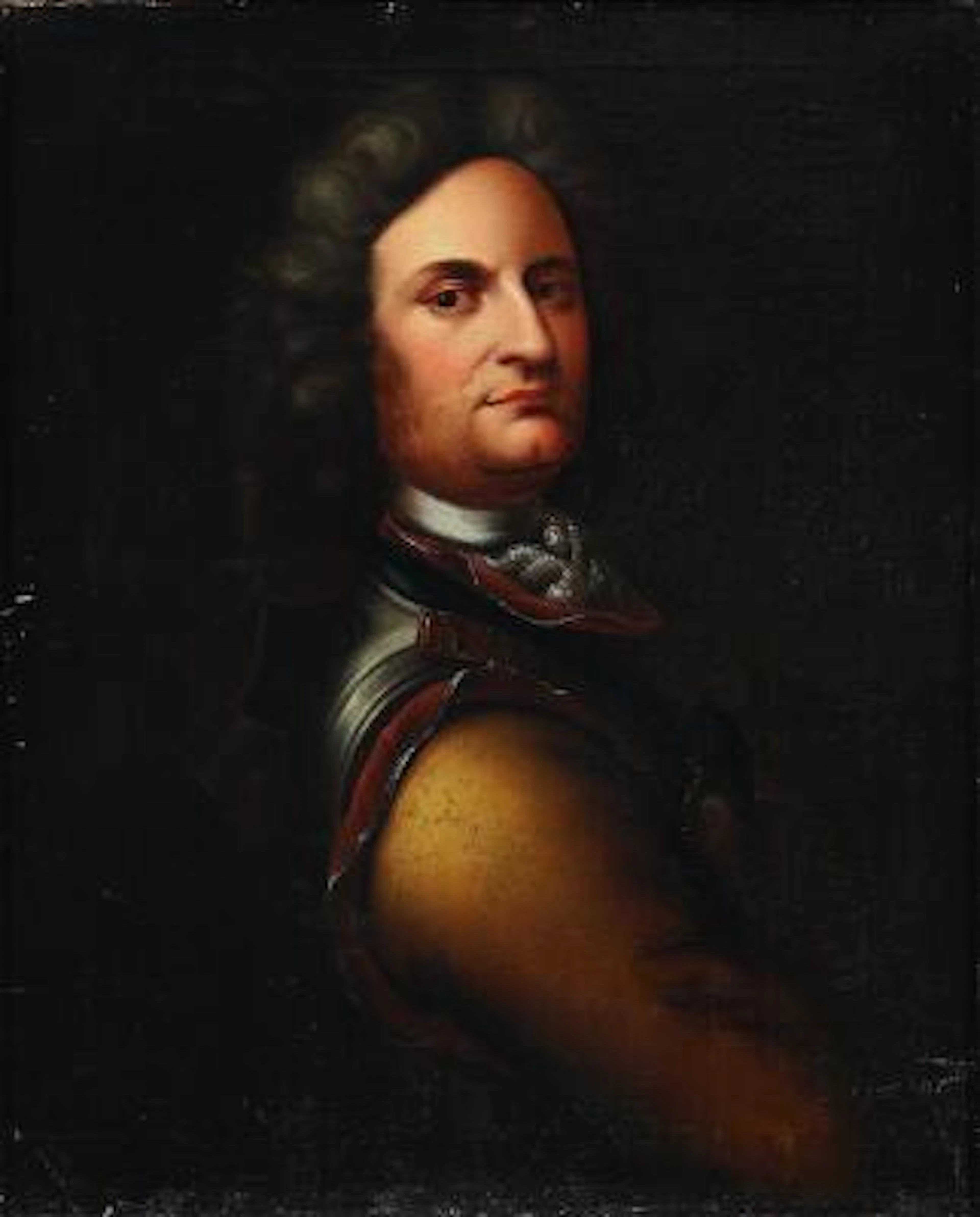 Balthasar Denner, after, 19th century: Portrait of Peder Tordenskiold