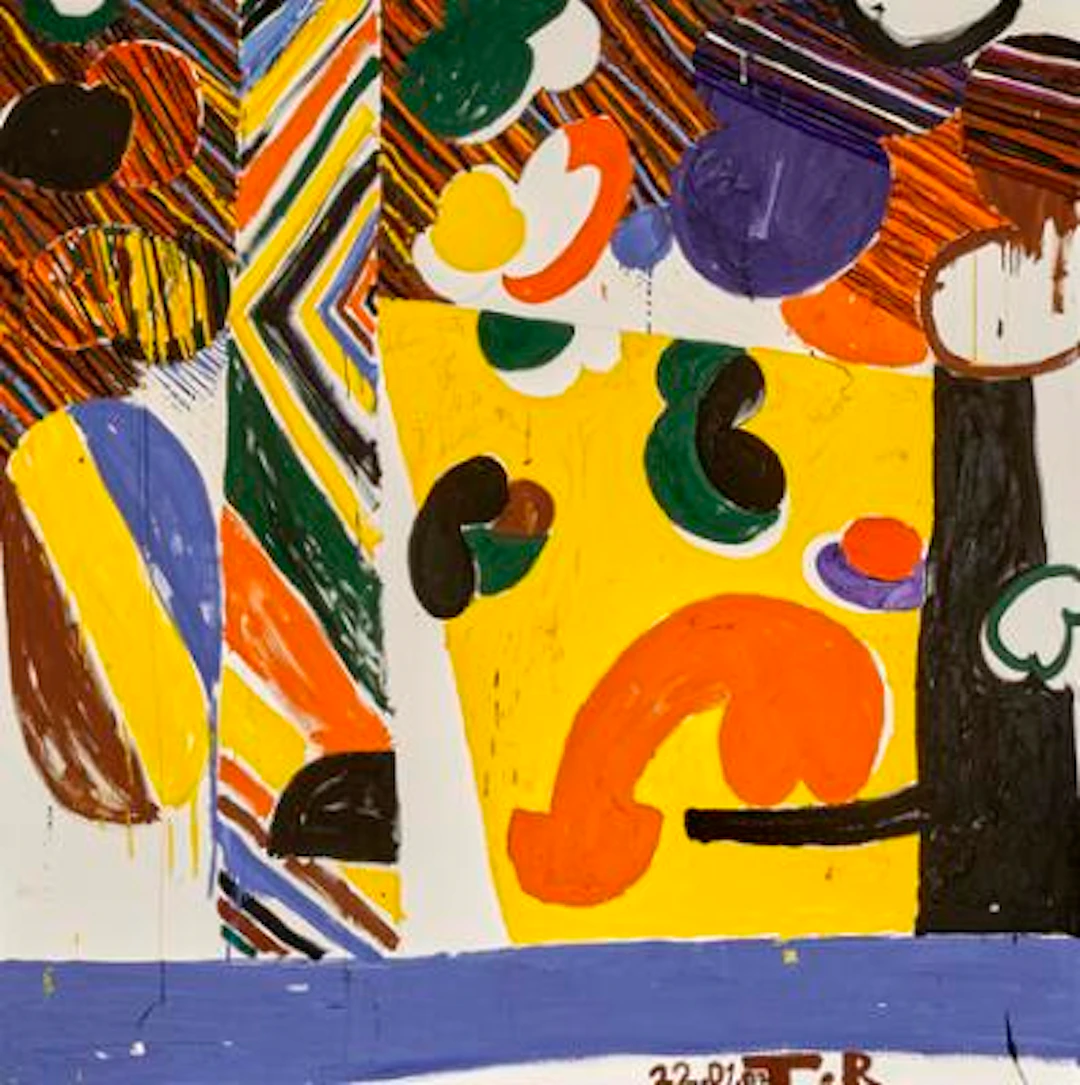Tal R: "The Looooook". Signed T.R. 22.01.07; signed, titled and dated