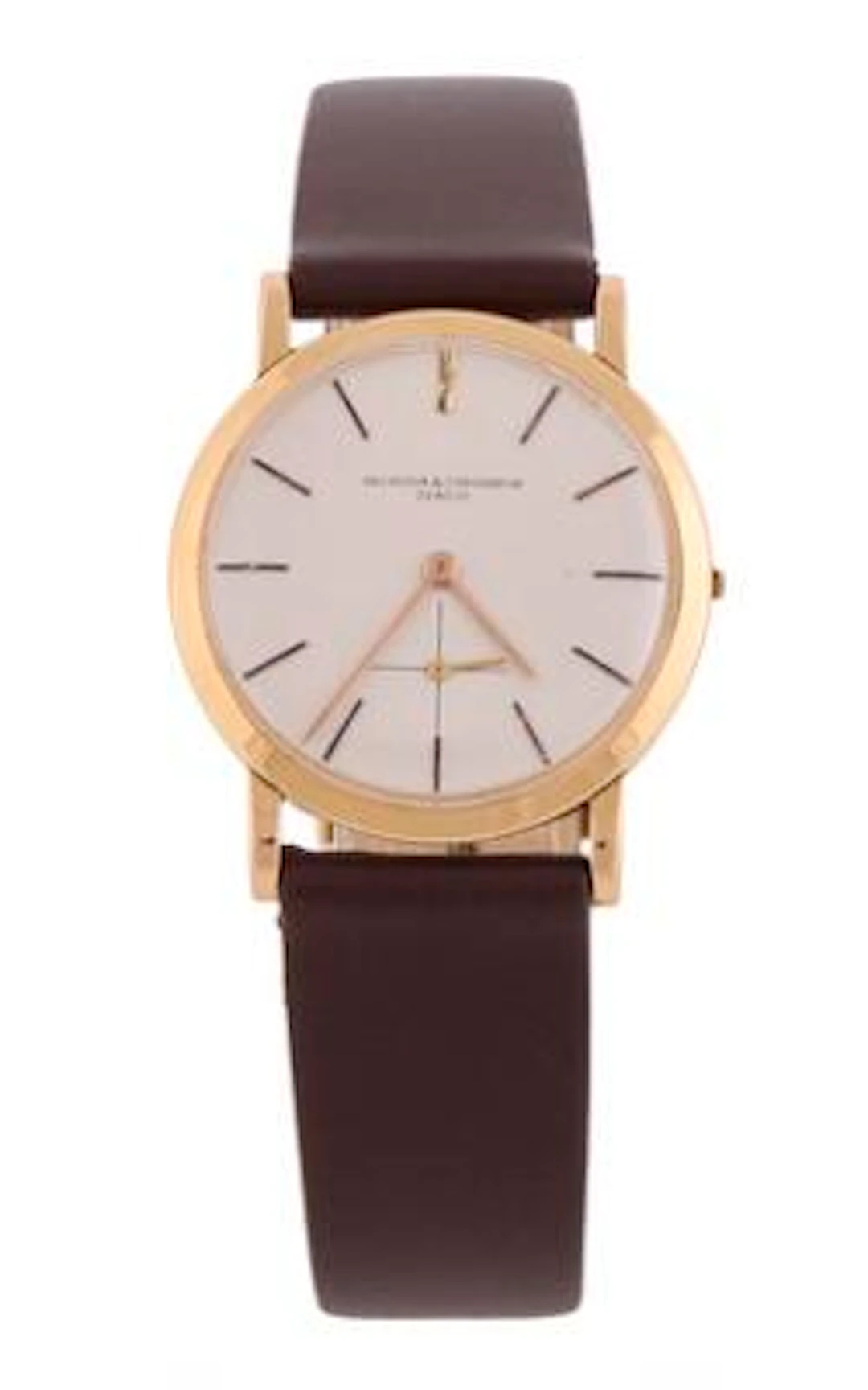 Vacheron Constantin: Wristwatch of 18k gold. Mechanical movement with