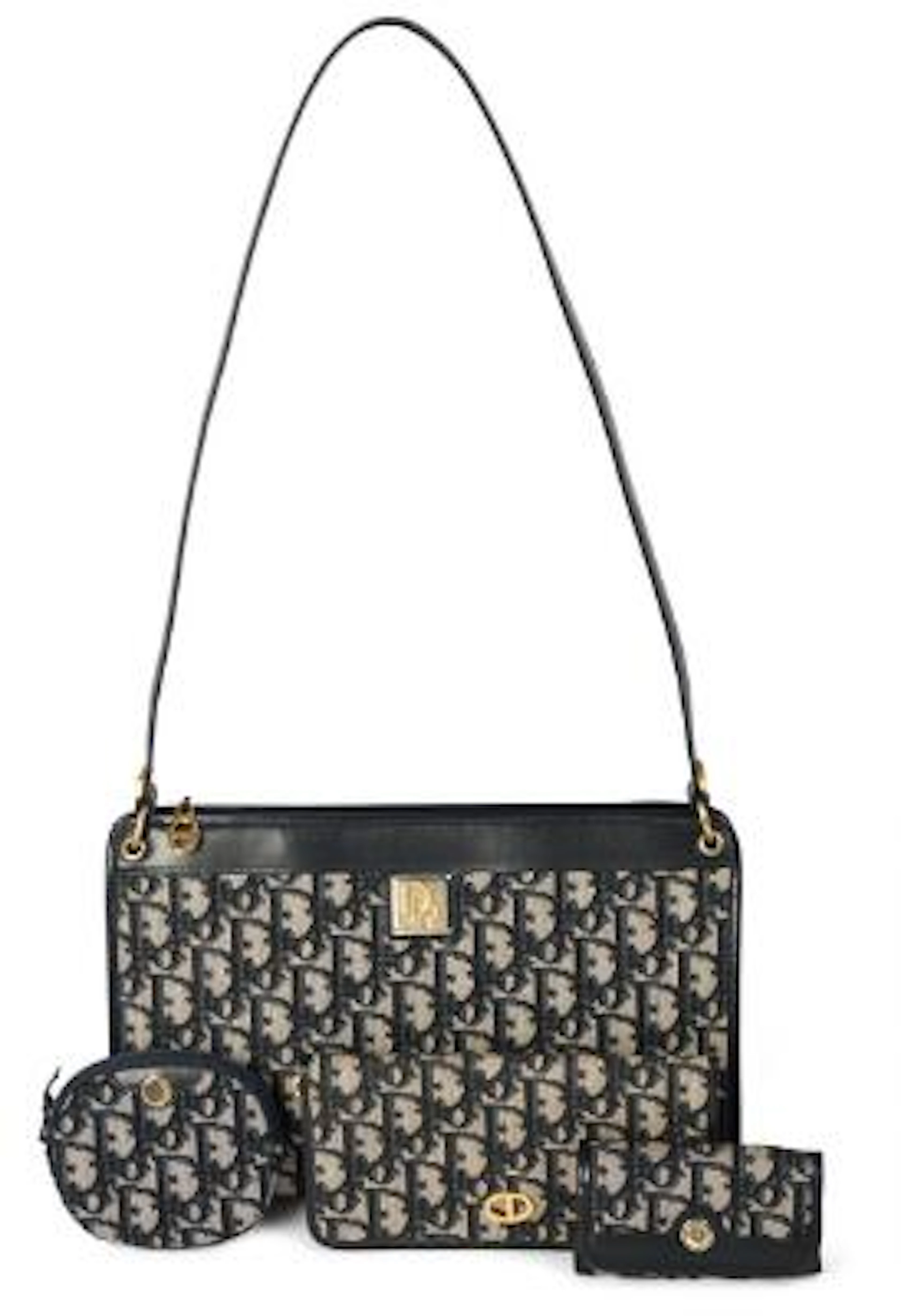 Christian Dior: A collection comprising of a shoulder bag and three