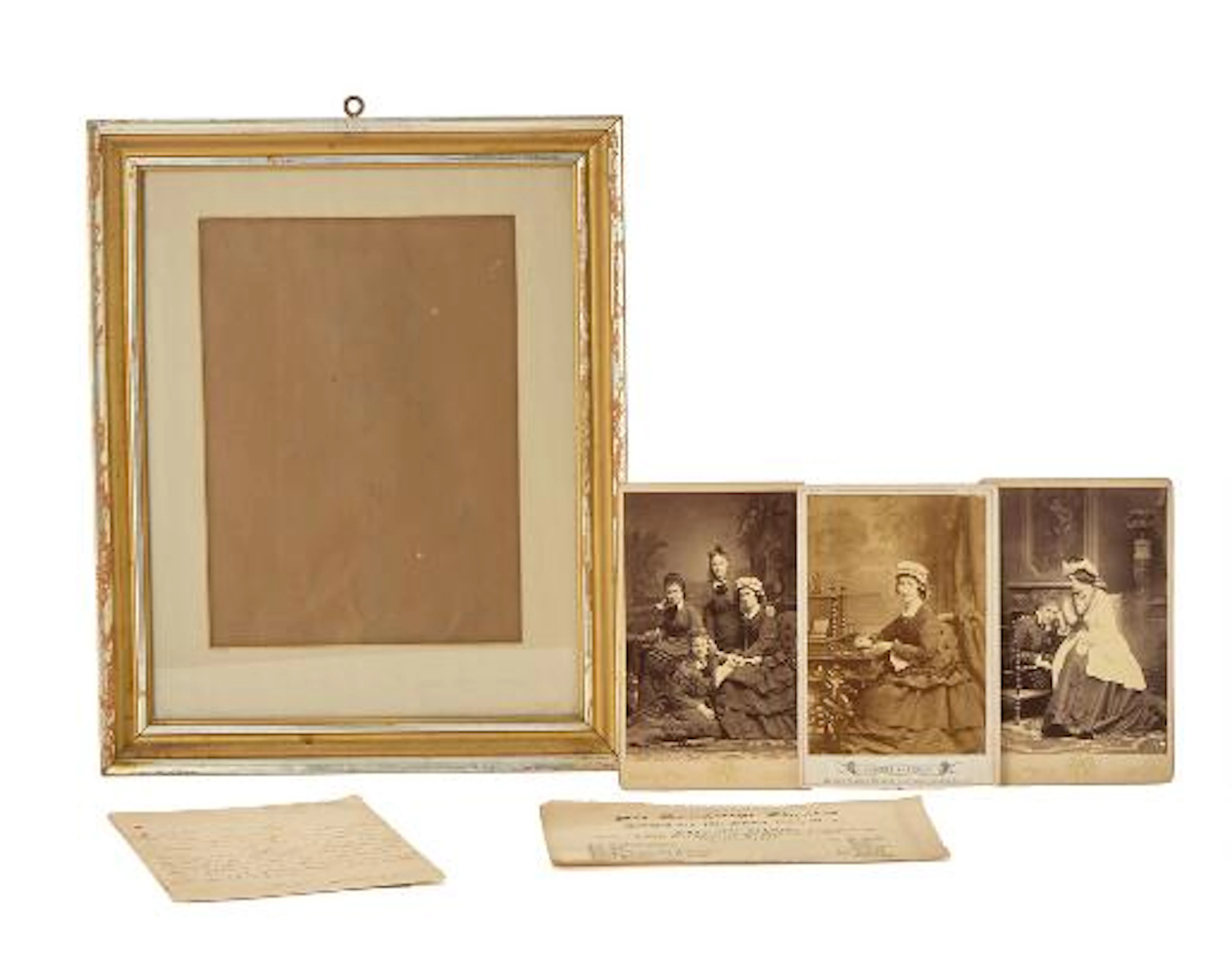 Various items relating to Danish actress Johanne Luise Heiberg (1812-1890)