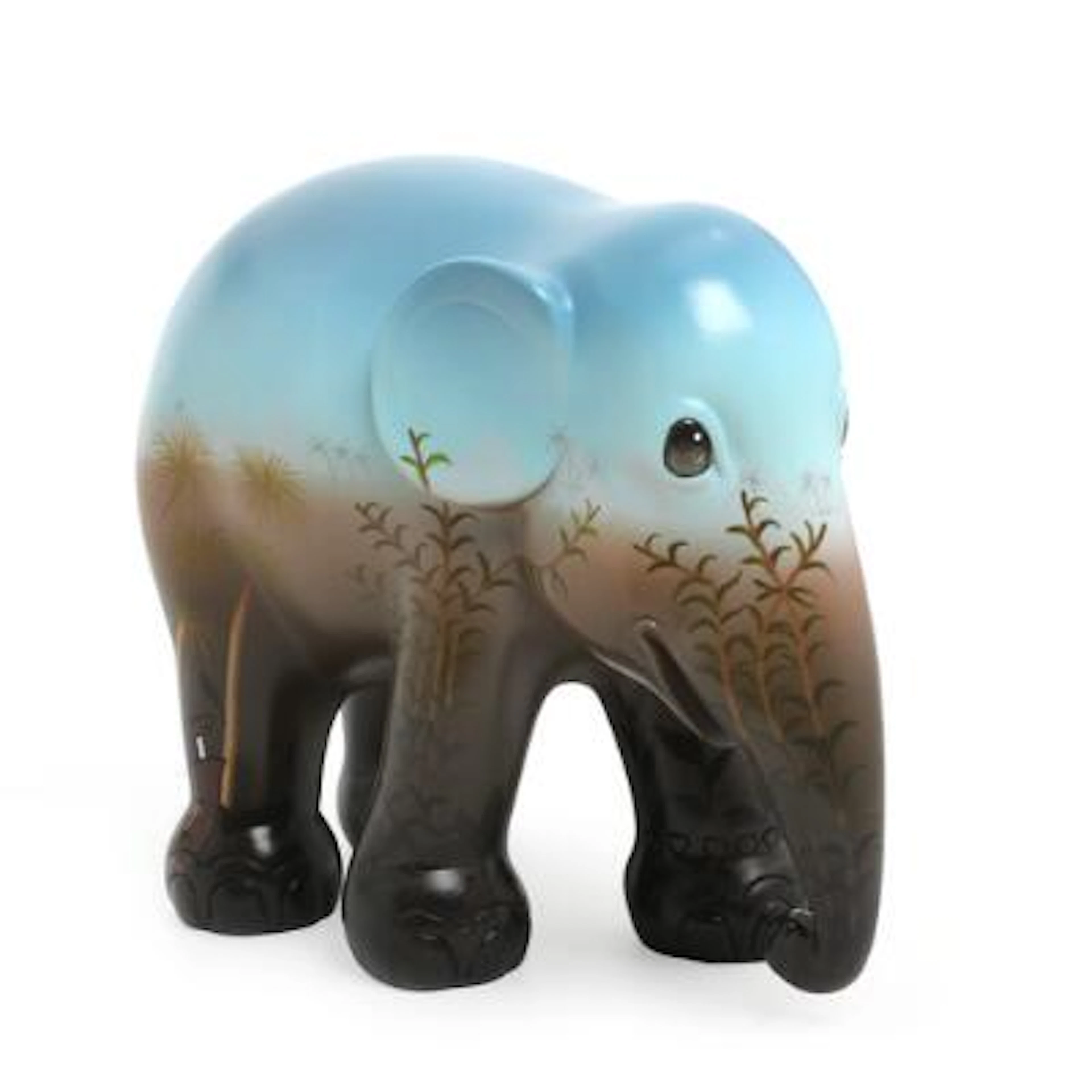 Ole Ahlberg: "Vanishing Elephant", 2011. No. 120/750. Polychrome paint
