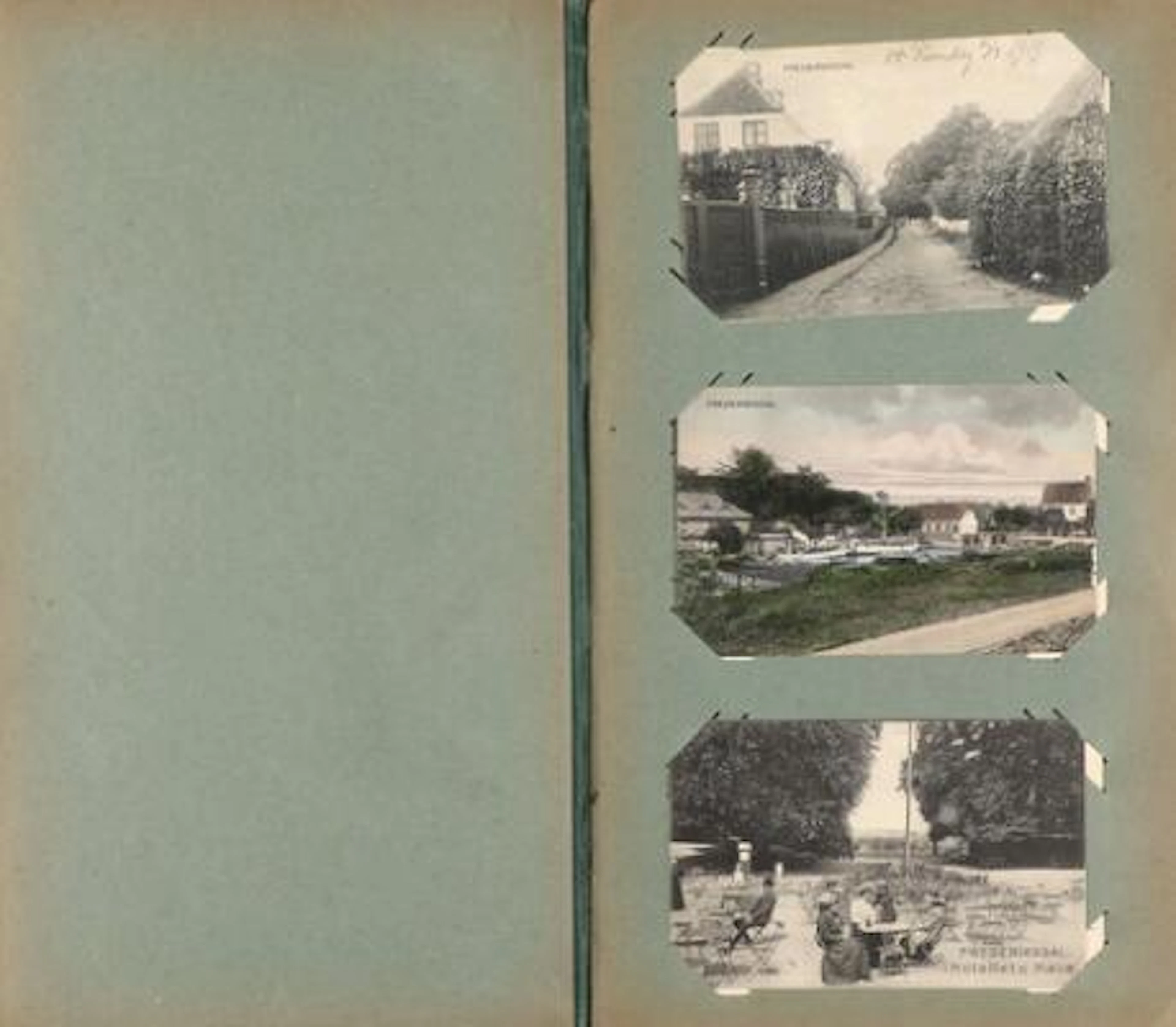 Postcards. Impressive coll. FREDERIKSDAL, LYNGBY etc. with ca. 220