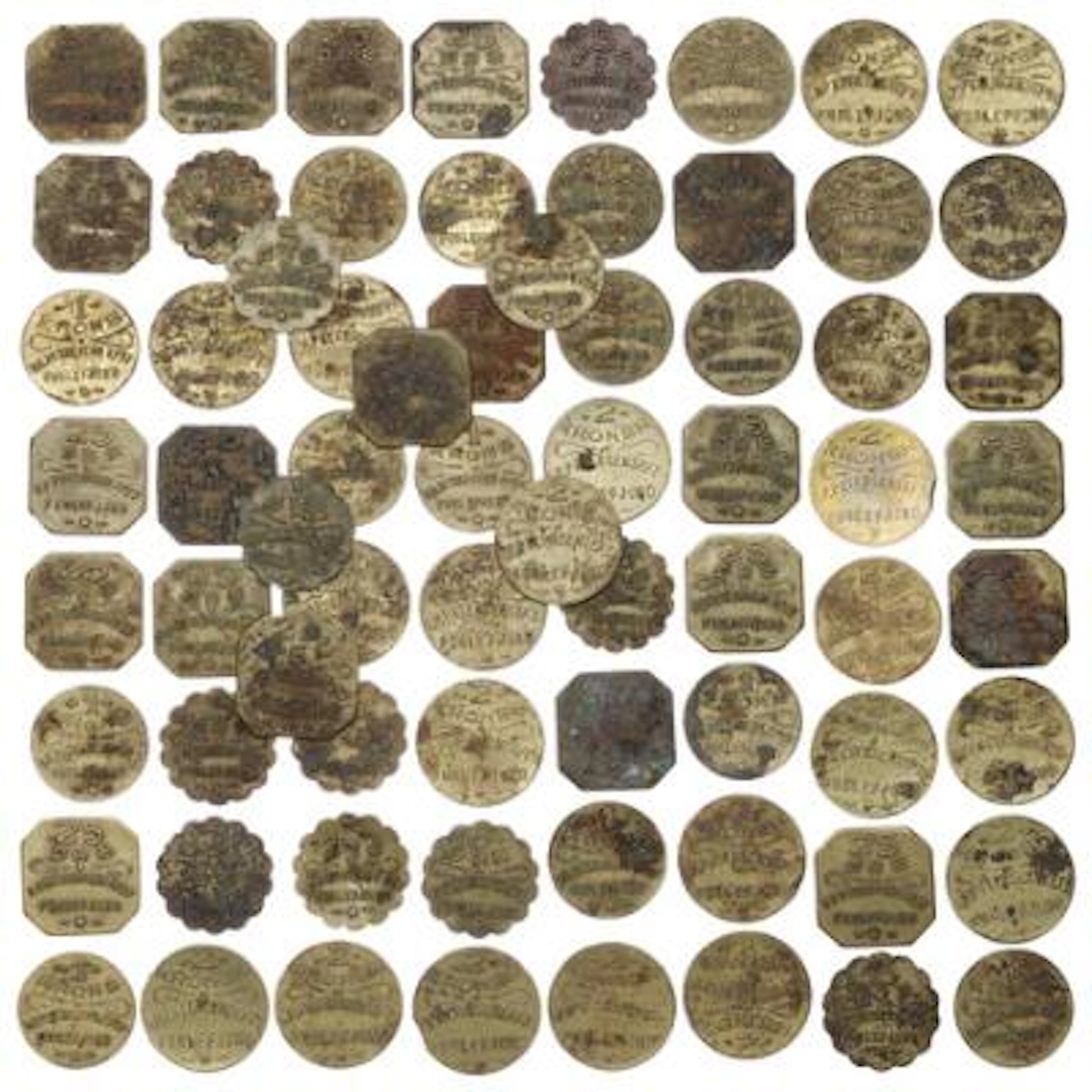 Faroe Islands, S.P. Petersens Eftf., Fuglefjord, collection of coins