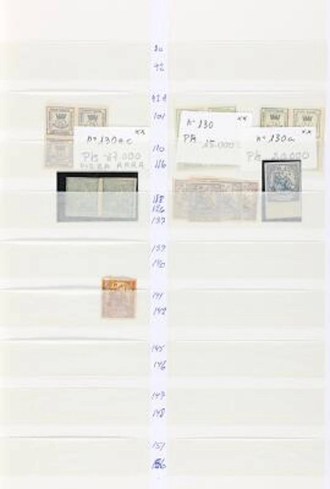Spain. Very interesting accumulation in a stockbook with various imperforated