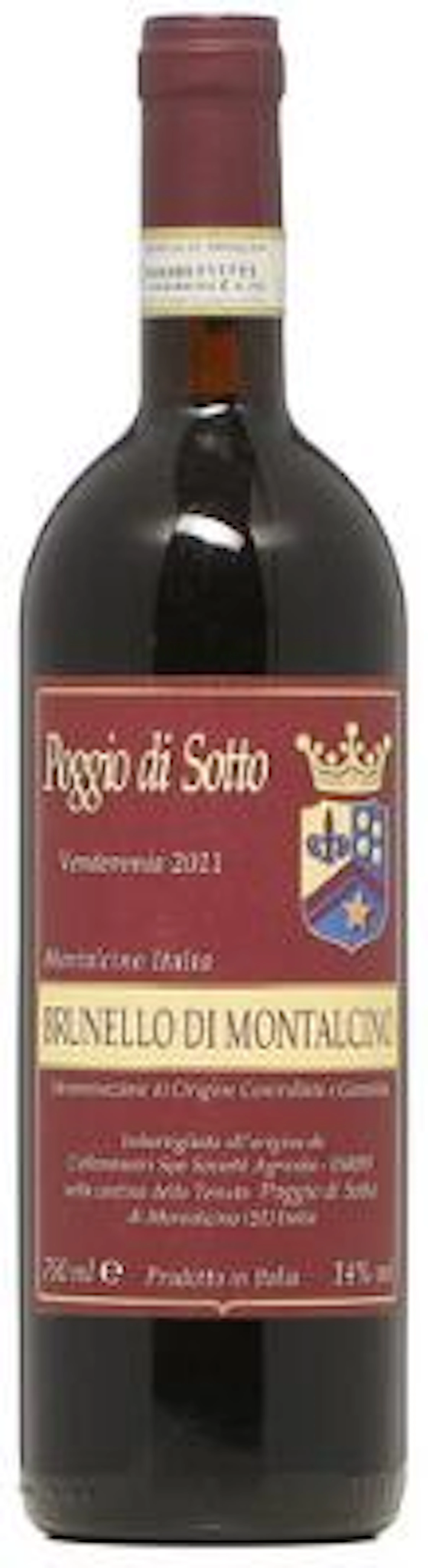 1 bt. Brunello di Montalcino, Poggio di Sotto 2011 A-A/B (bn). – Bruun