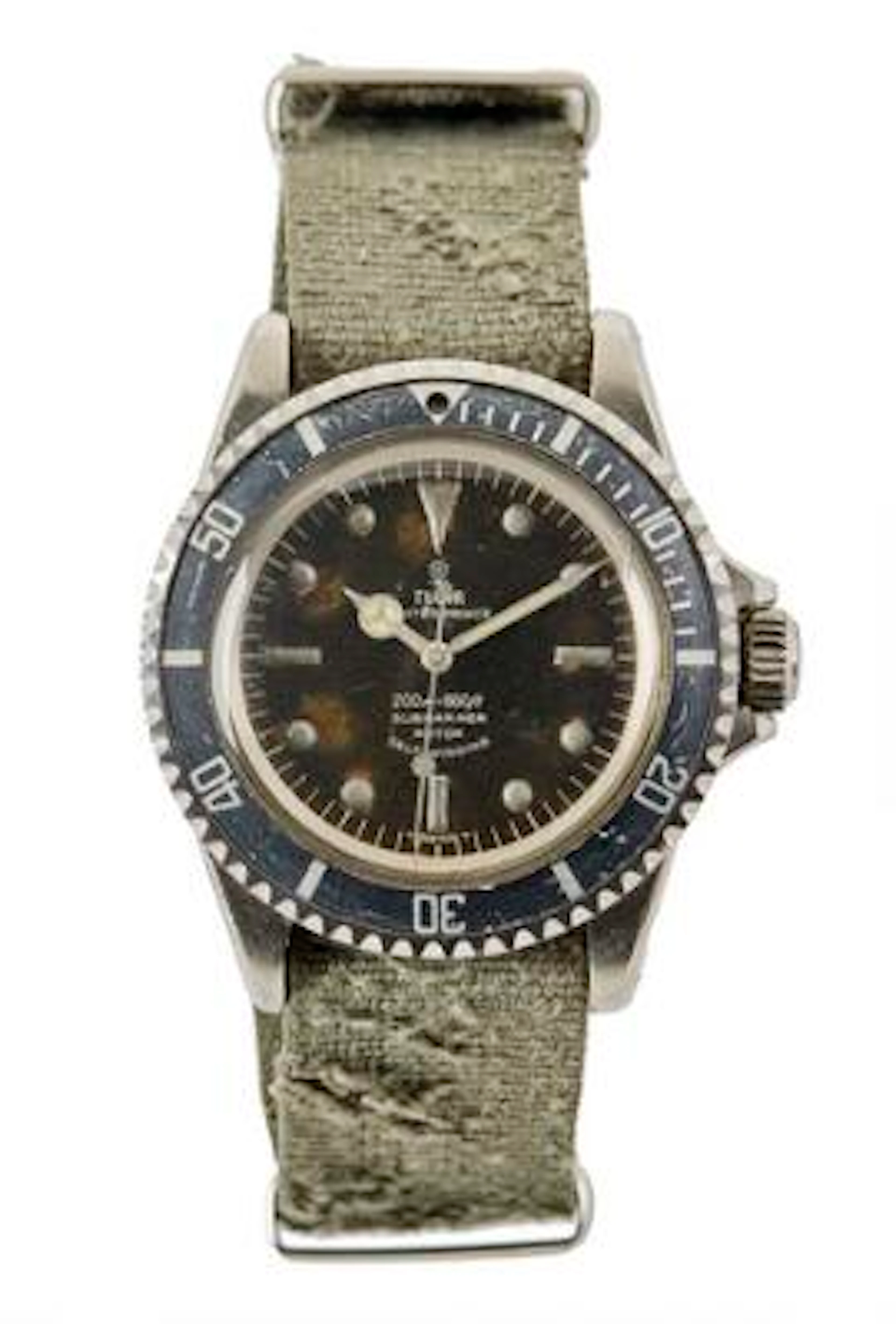 Tudor: Submariner "Mil-Sub" of steel, ref. 7928/0. Mechanical movement