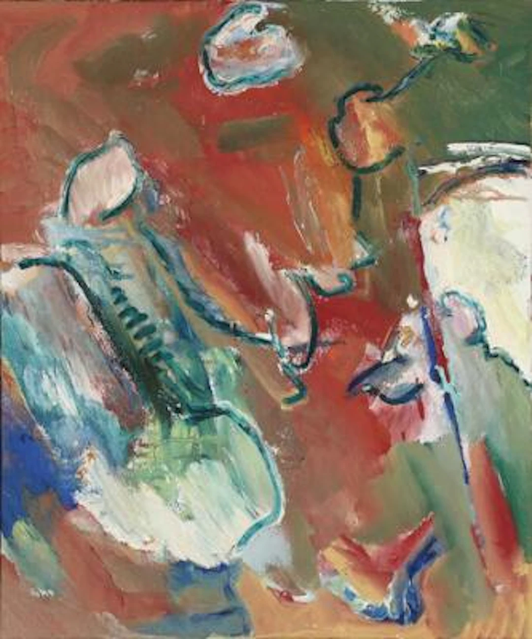 Hugo Arne Buch: Untitled, 1981. Signed on the reverse with date. Oil