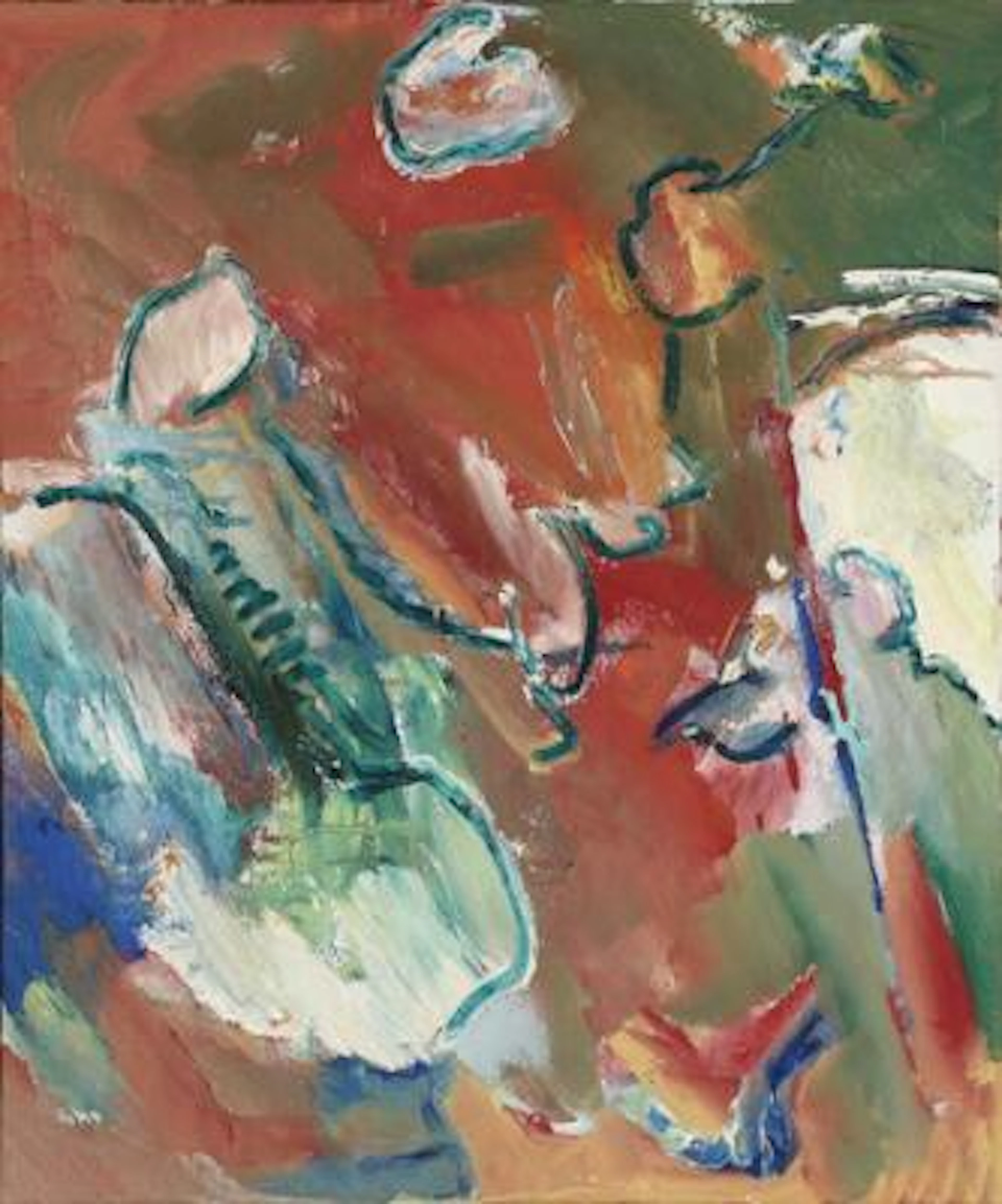 Hugo Arne Buch: Untitled, 1981. Signed on the reverse with date. Oil