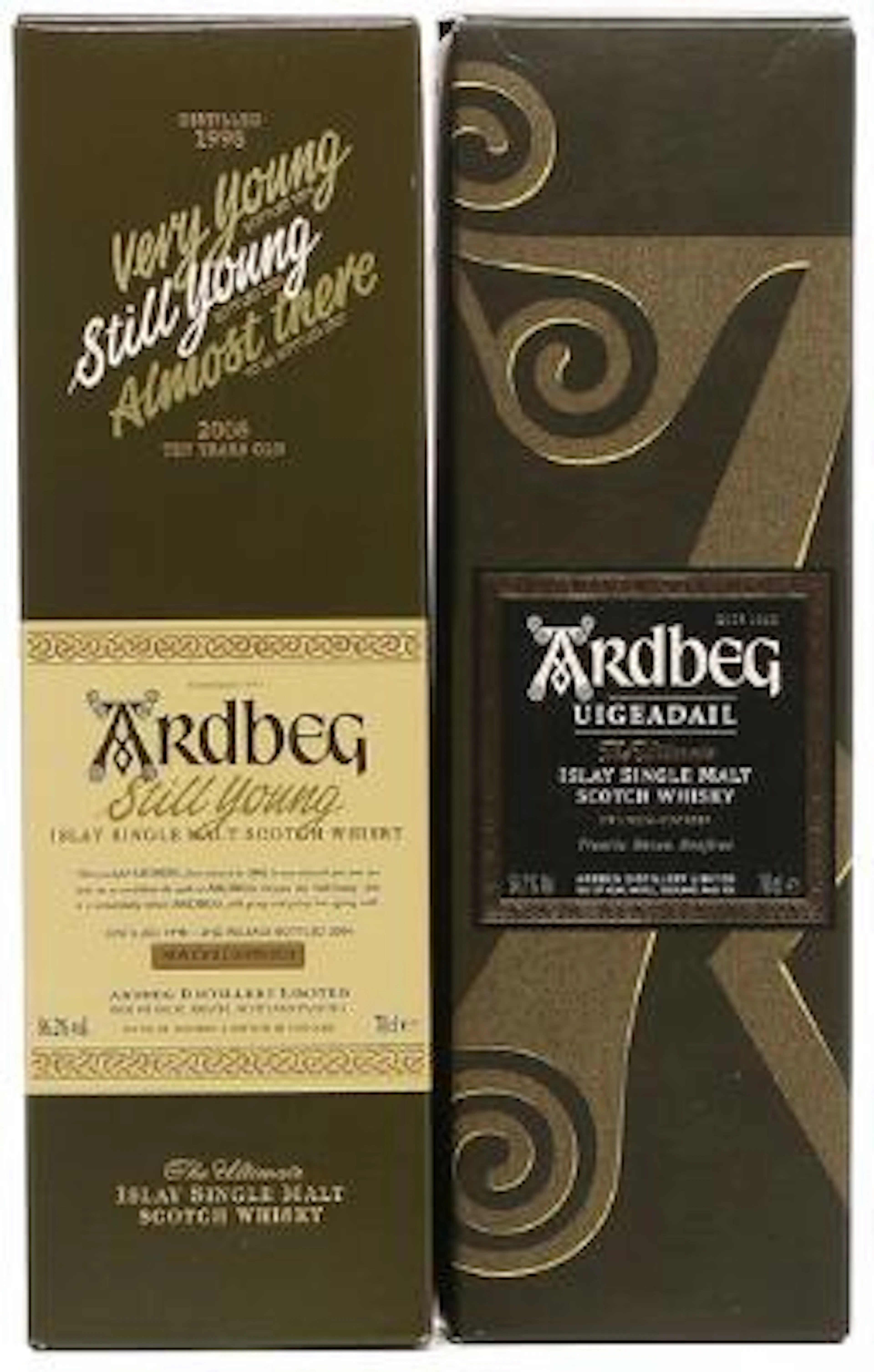 1 bt. Ardbeg "Still Young", Islay Single Malt Scotch Whisky etc. Total