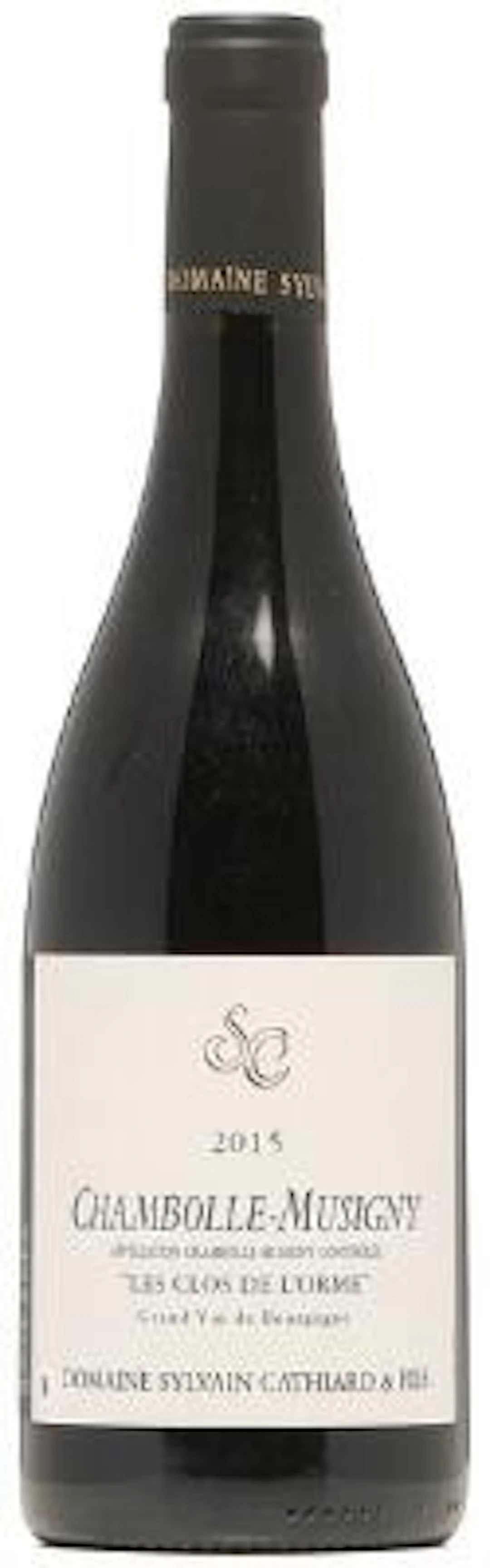 1 bt. Chambolle Musigny "Les Clos de l'Orme", Domaine Sylvain Cathiard