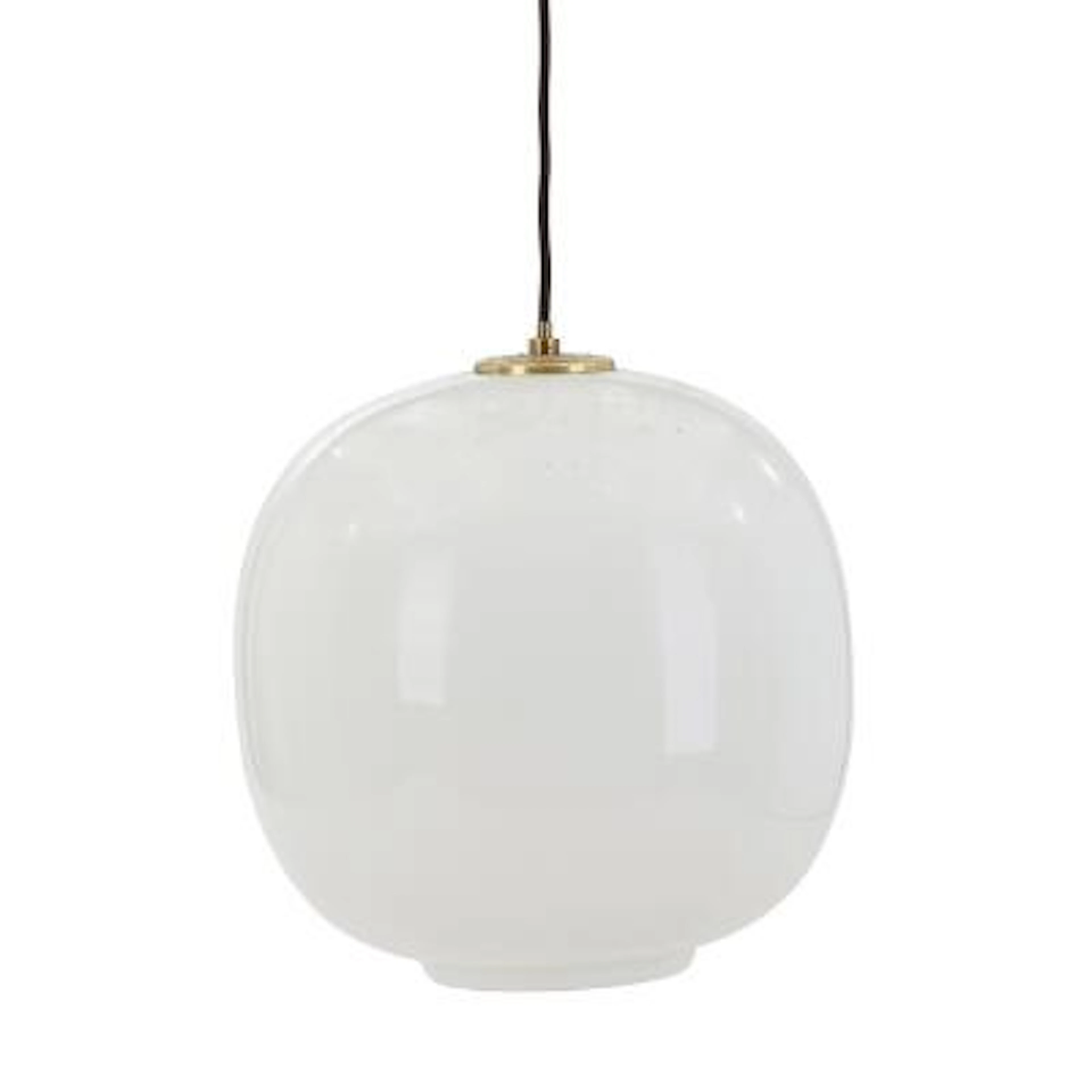 Vilhelm Lauritzen: "Radiohus pendant". A pendant with opal glass shade