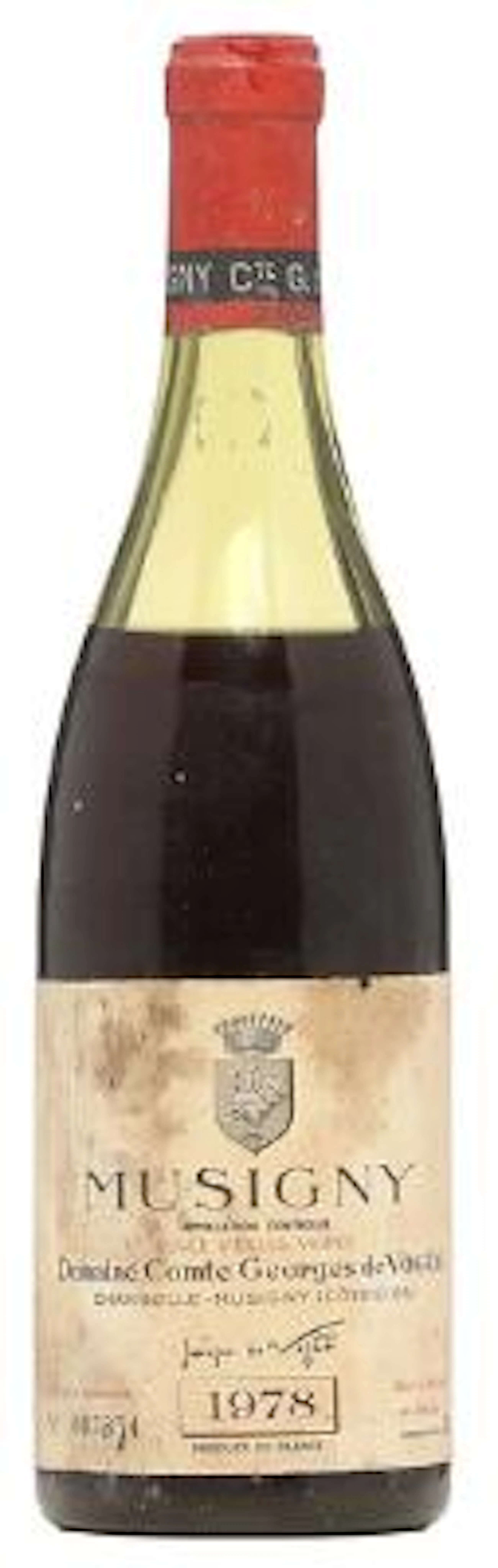1 bt. Musigny Grand Cru, Domaine Comte Georges de Vogüé 1978 D (mls).