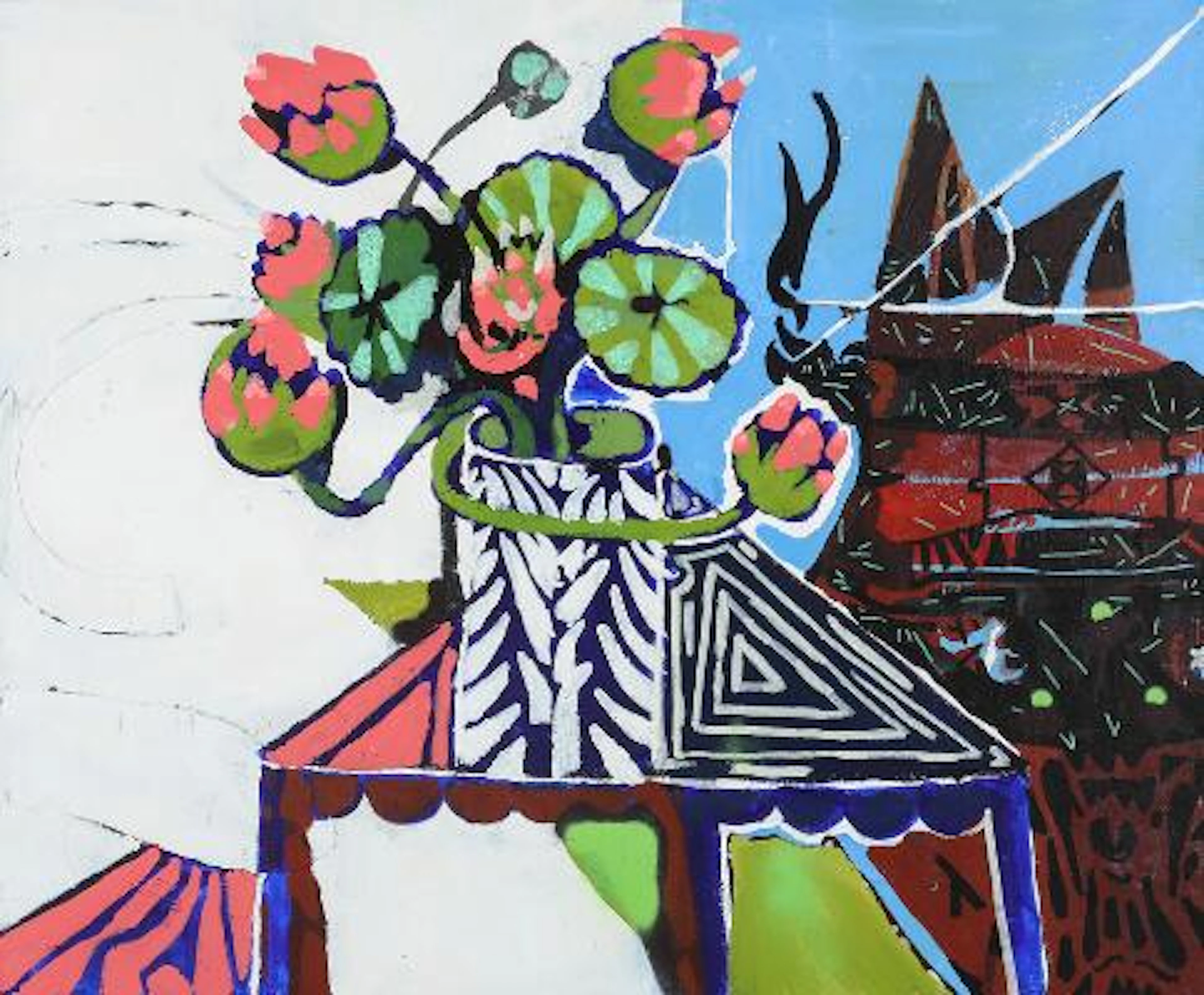 Martin Fraenkel: "Skriget - en parforase", 2016. Signed Martin Fraenkel