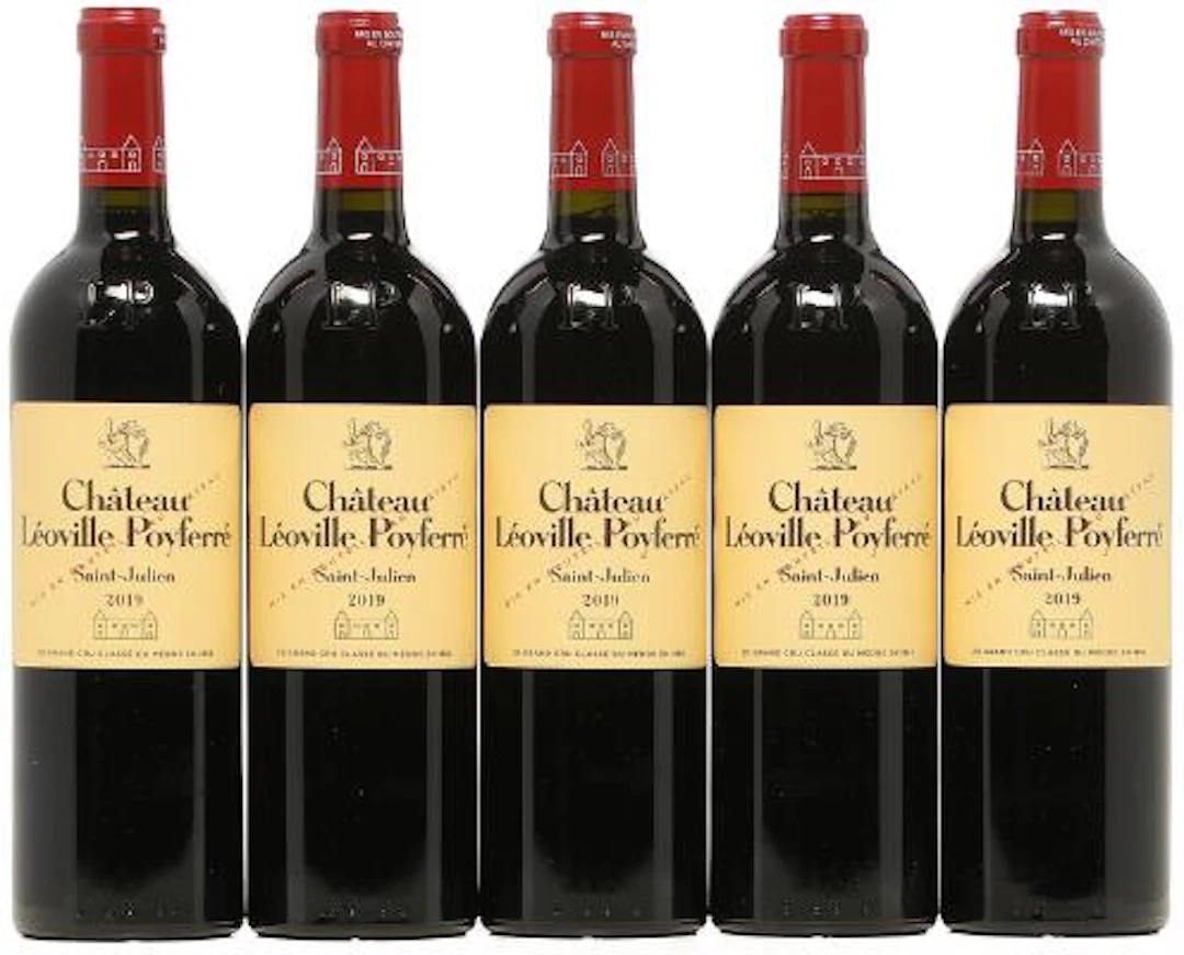 5 bts. Château Léoville Poyferré, Saint - Julien. 2. Cru Classé 2019