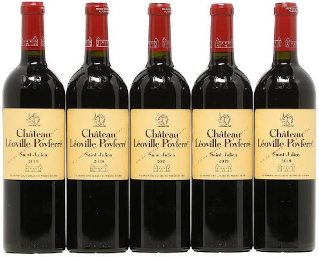 5 bts. Château Léoville Poyferré, Saint - Julien. 2. Cru Classé 2019