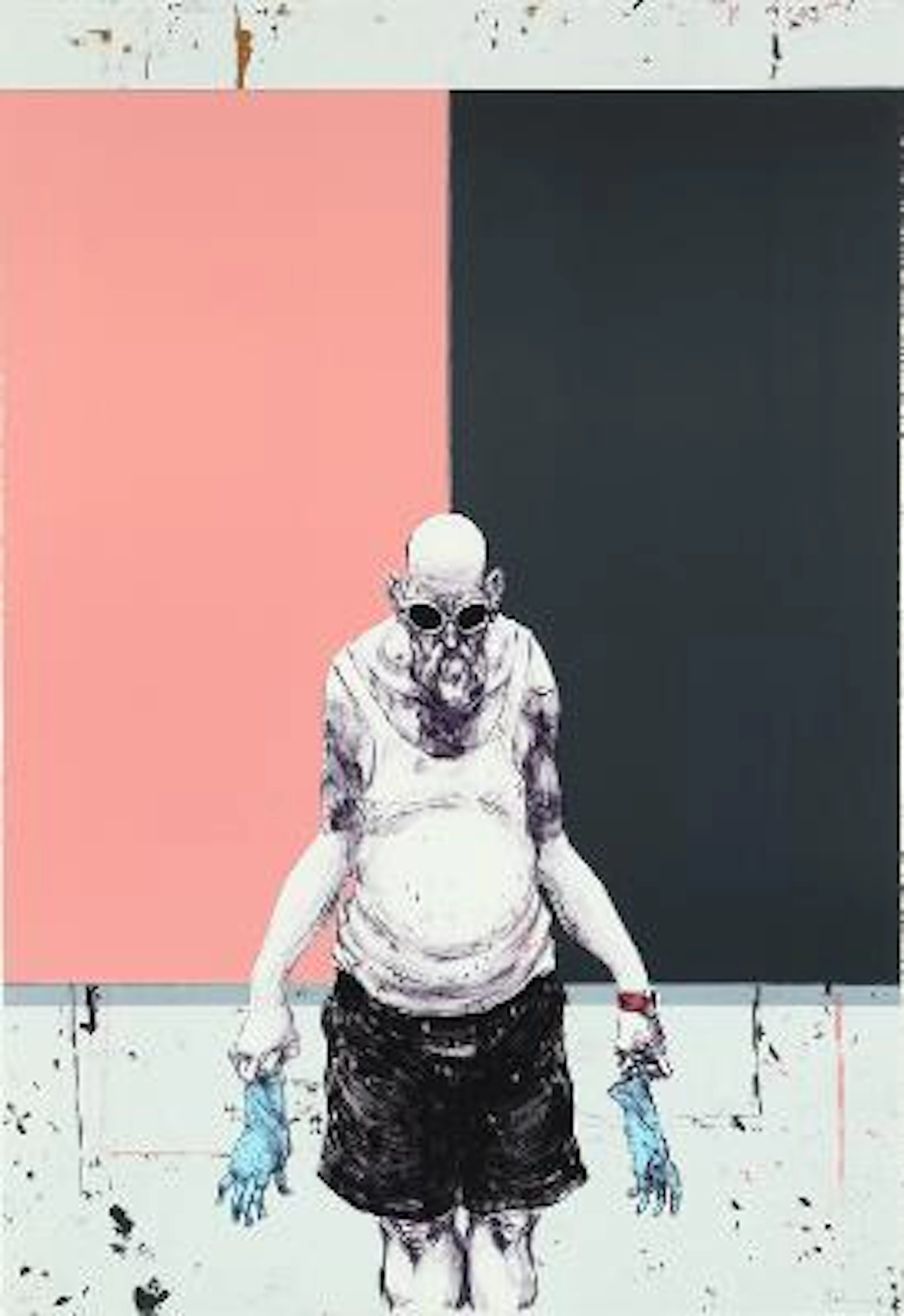 Michael Kvium: "Obey the Colours", 2018. Signed Michael Kvium, 18