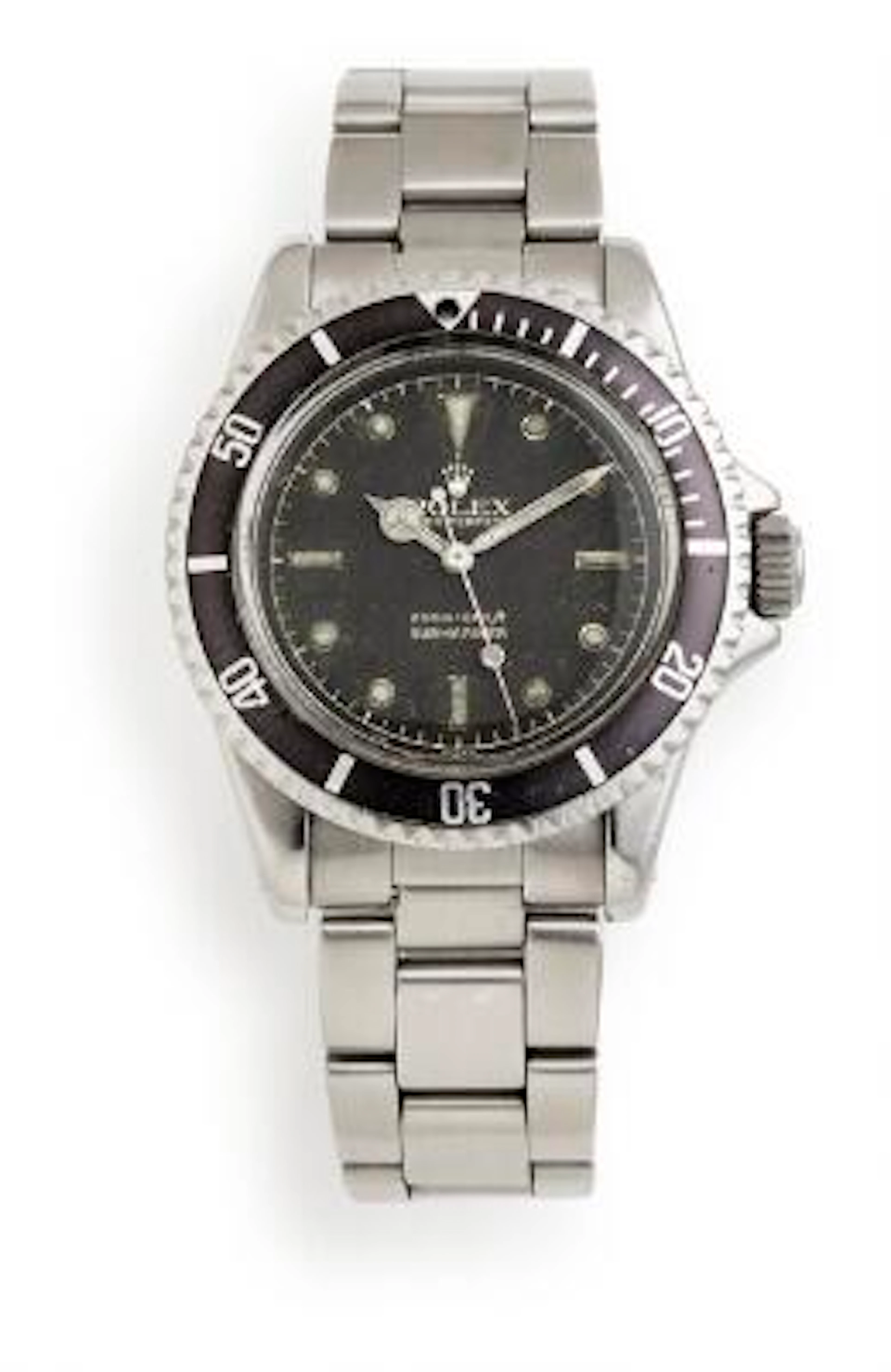 Rolex: Submariner "Chapter Ring PCG" of steel, ref. 5512. Mechanical