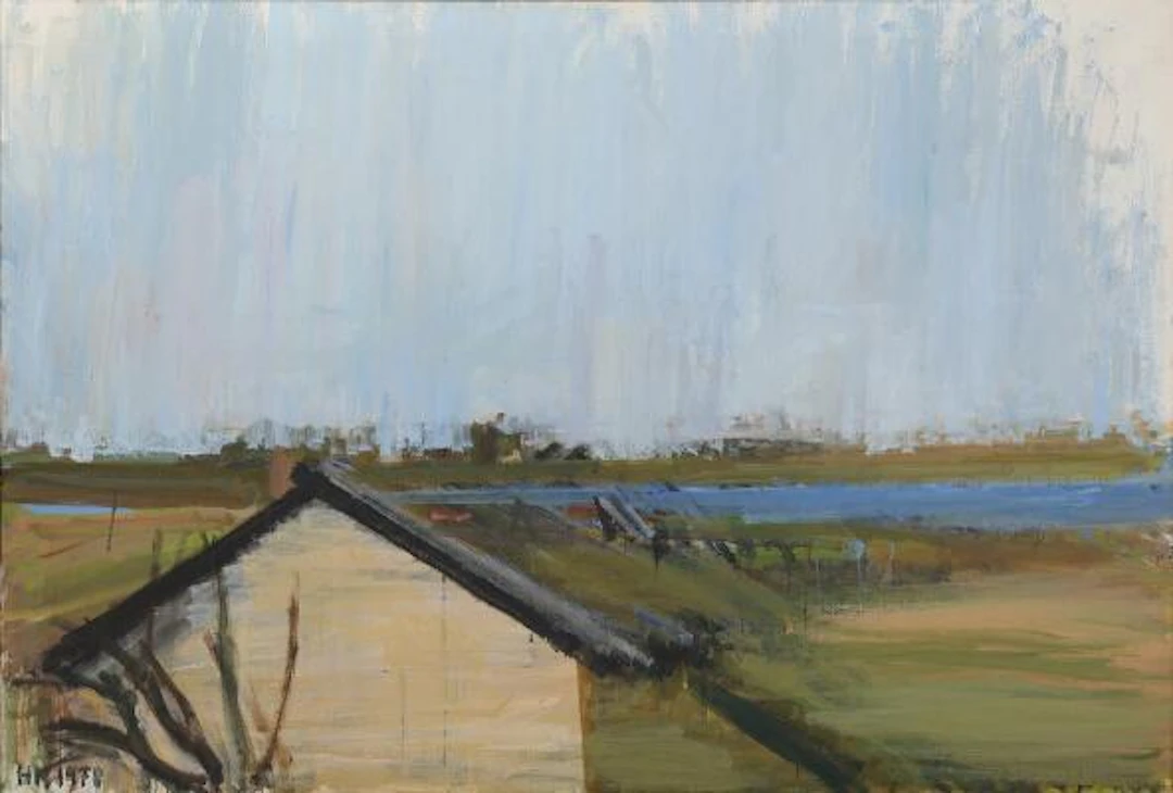 Søren Hjorth-Nielsen: Untitled. Signed and dated HN 1978. Oil on canvas.