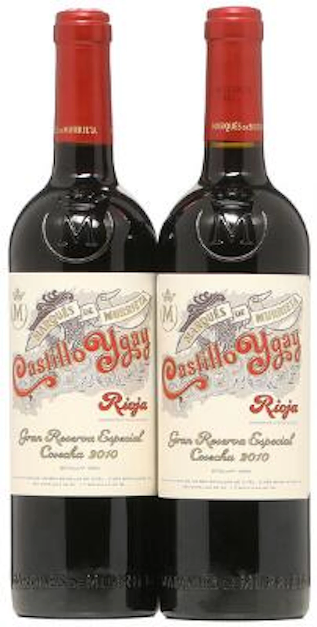 2 bts. Castillo Ygay, Marqués de Murrieta, Reserva Especial, Rioja