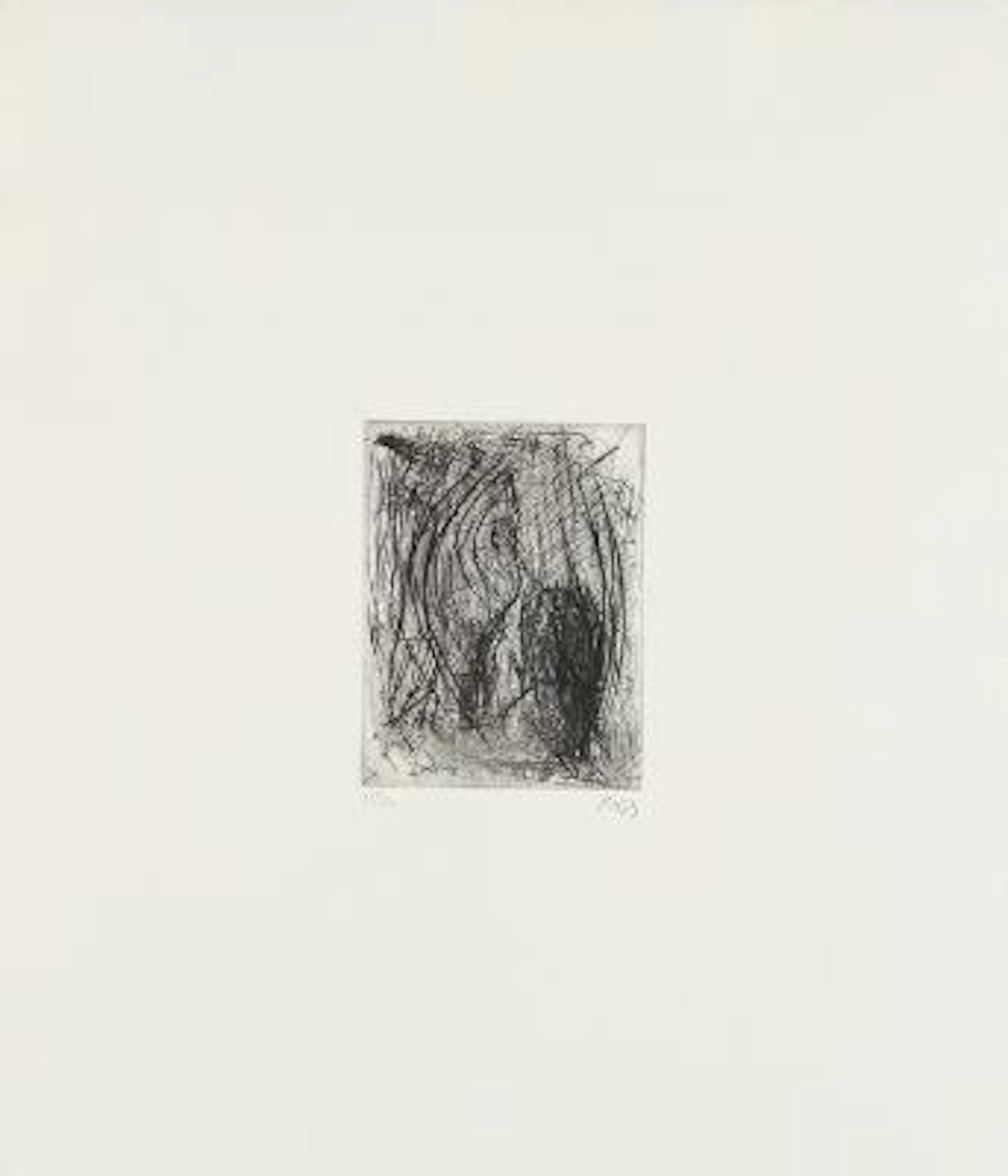 Per Kirkeby: Two compositions from the portfolio "21 raderinger"