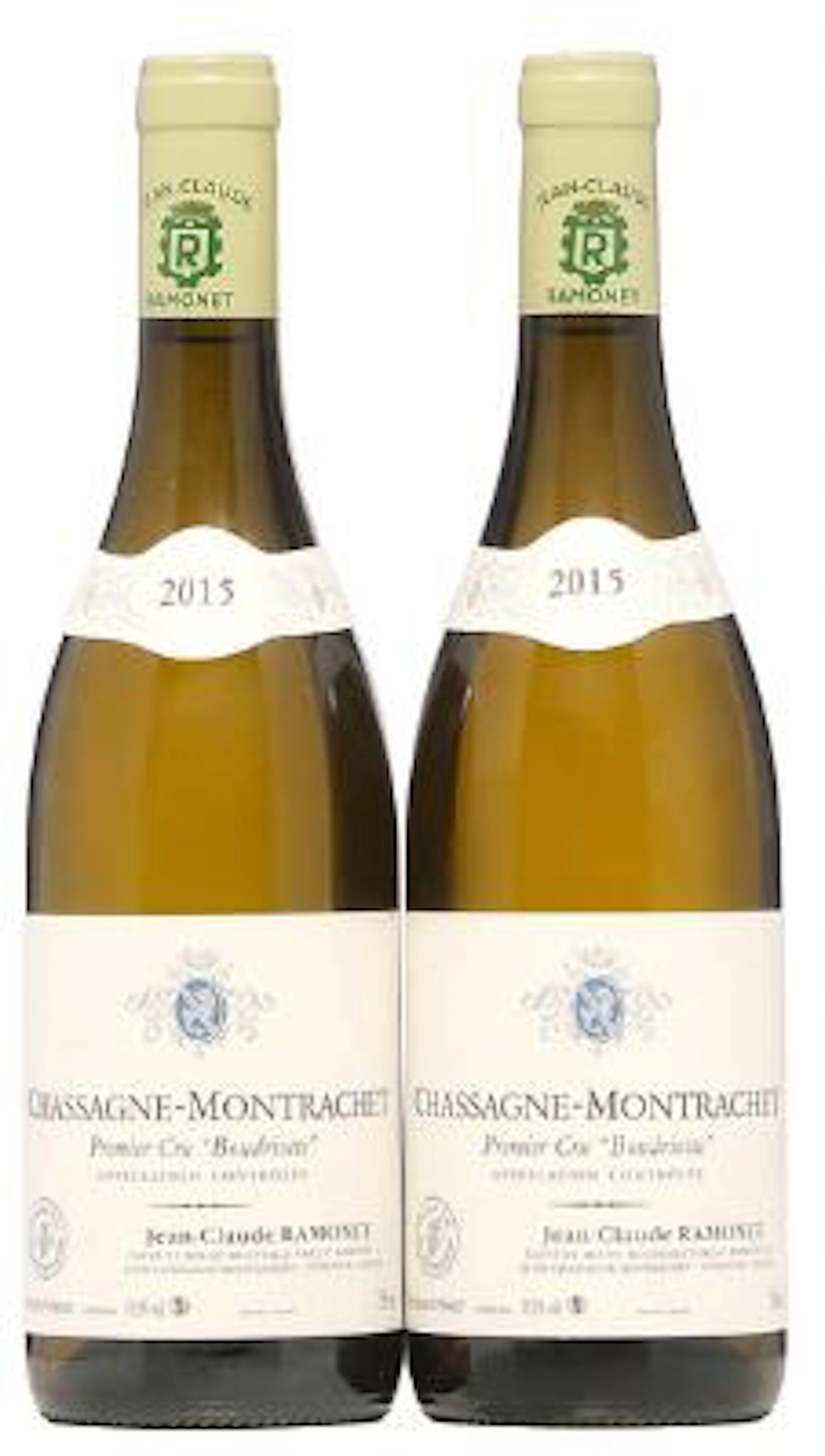 2 bts. Chassagne Montrachet 1. Cru "La Boudriotte", Domaine Ramonet
