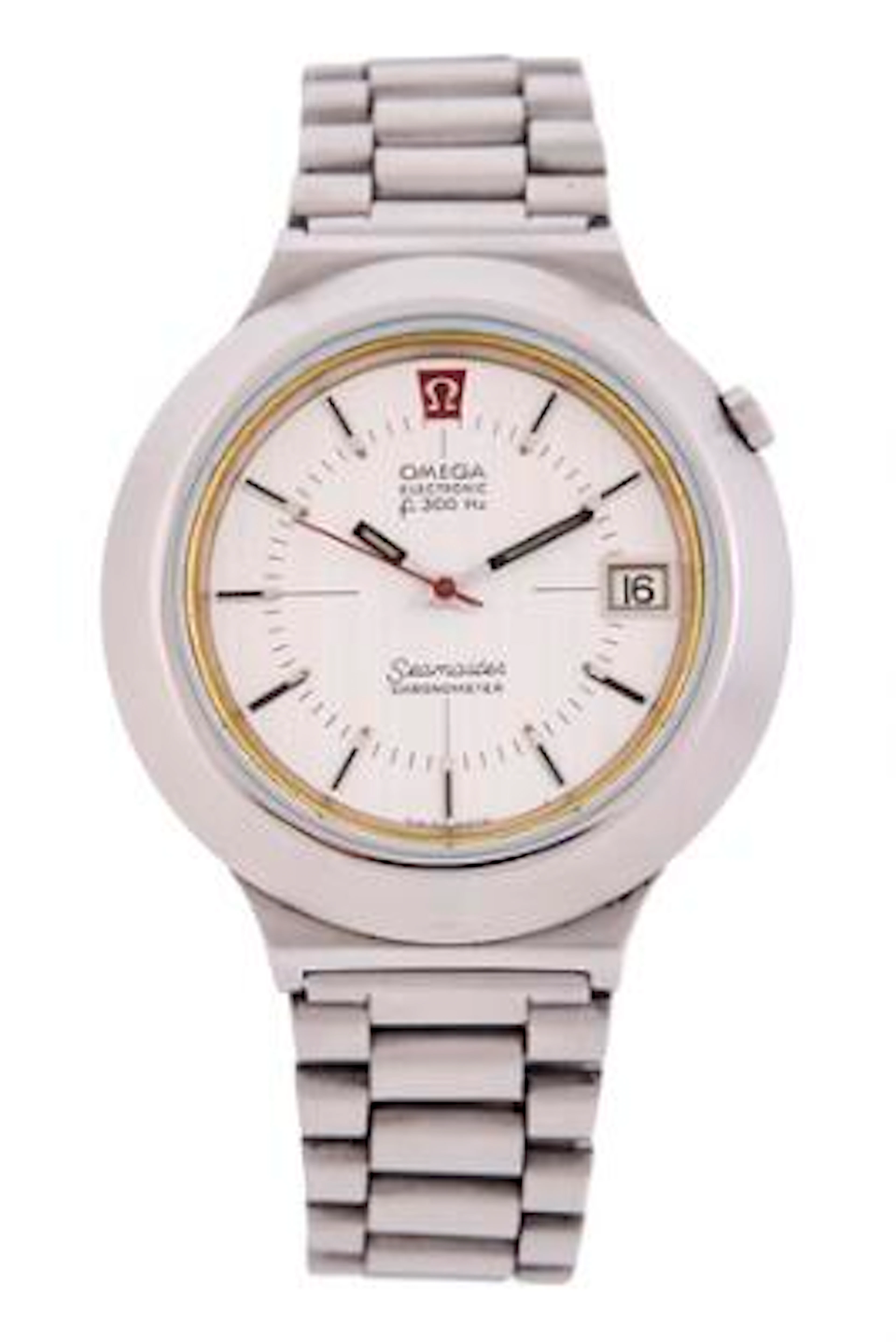 Omega: Seamaster Chronometer of steel, ref. 198.012. Electronic tuning