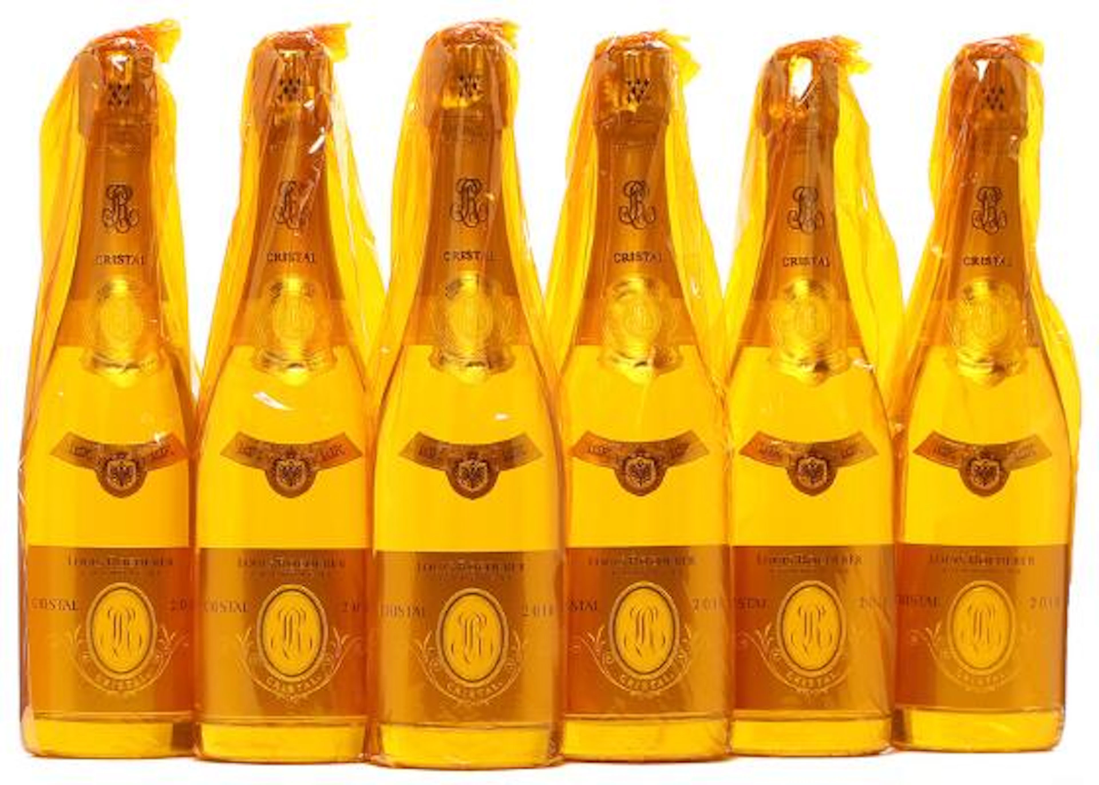 6 bts. Champagne "Cristal", Louis Roederer 2018 A (hf/in). Oc. – Bruun