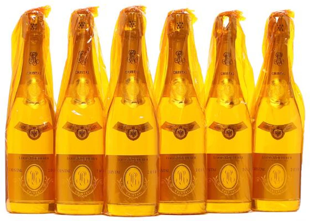 6 bts. Champagne "Cristal", Louis Roederer 2018 A (hf/in). Oc. – Bruun