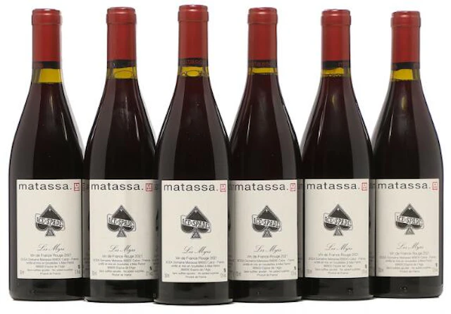 6 bts. "Ace of Spades" Les Myrs, Matassa 2021 A (hf/in). Oc. – Bruun