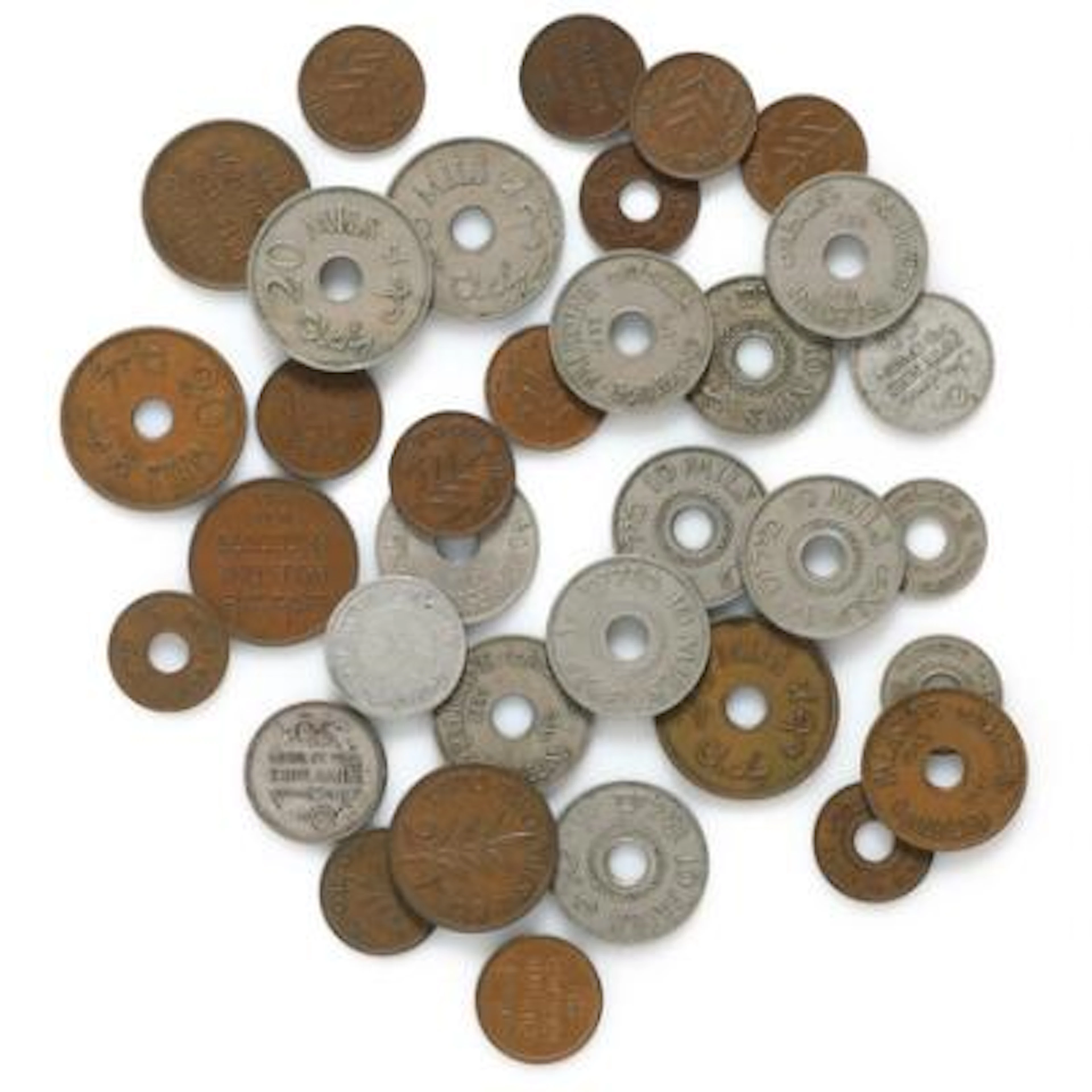 Palestine, collection of decimal coins incl. a few silver coins, in