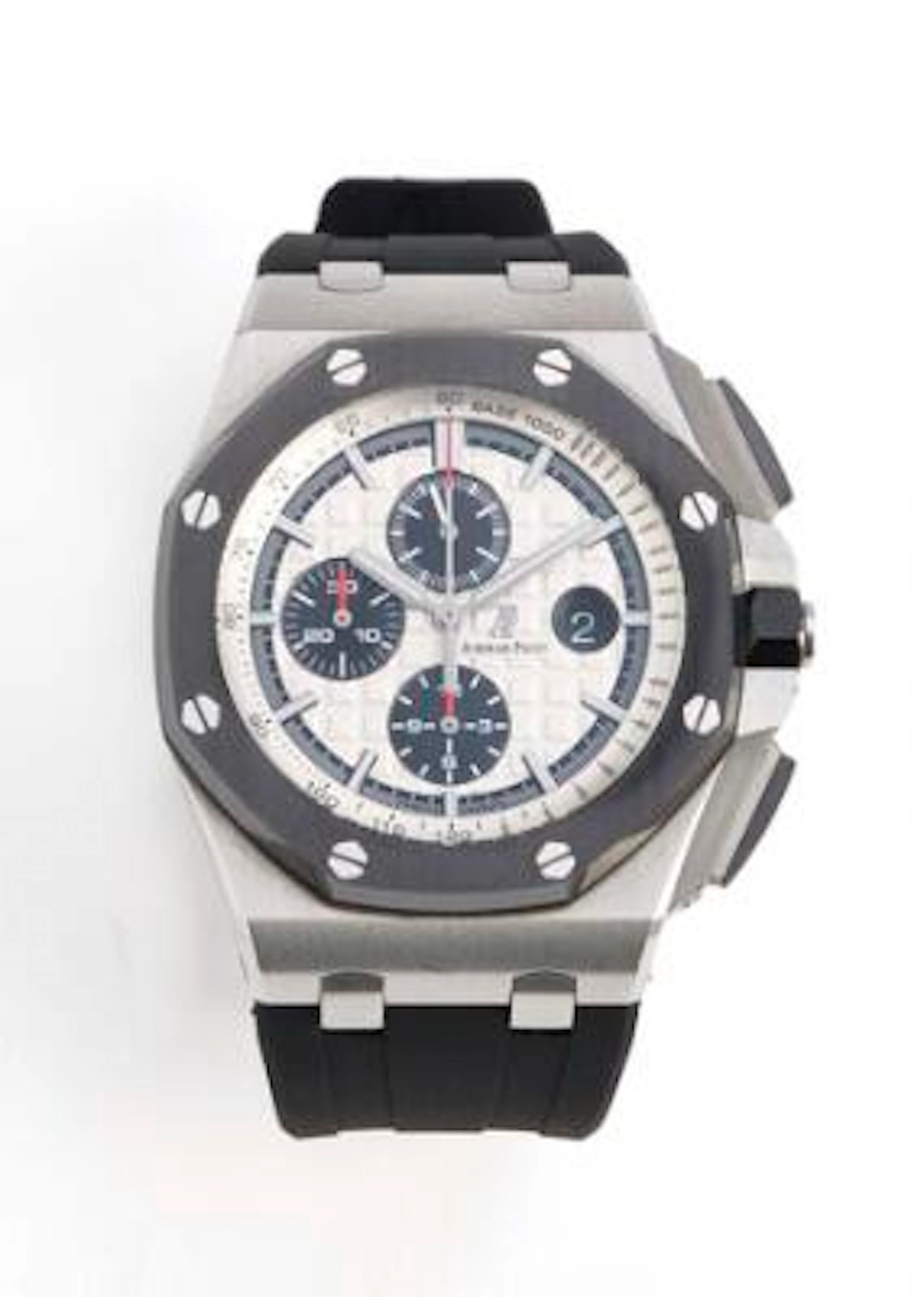 Audemars Piguet: Royal Oak Offshore ''Panda'' of steel, ref. 26400SO.OO.A002CA.0