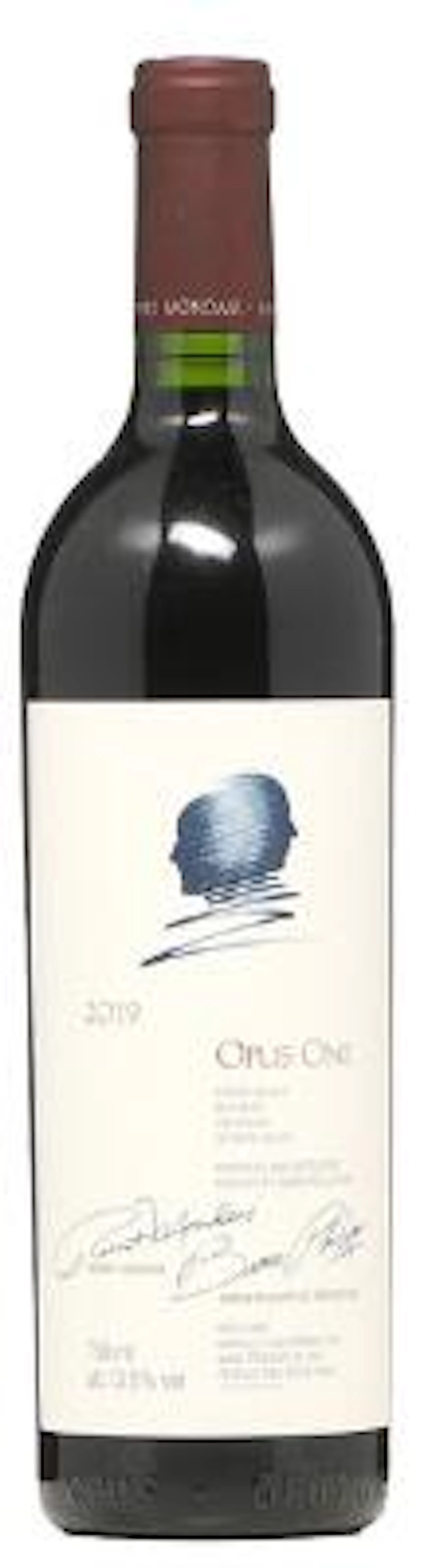 1 bt. Opus One, Mondavi & Rothschild, Napa Valley 2019 A (hf/in).