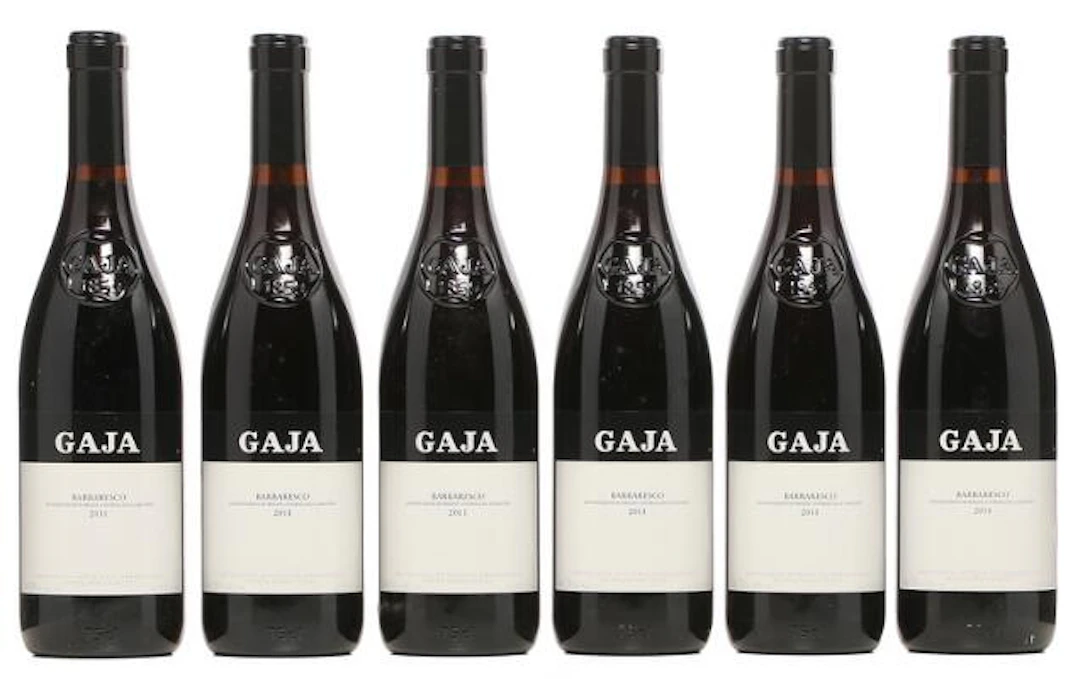 6 bts. Barbaresco, Gaja 2011 A (hf/in). Owc. – Bruun Rasmussen Auctioneers